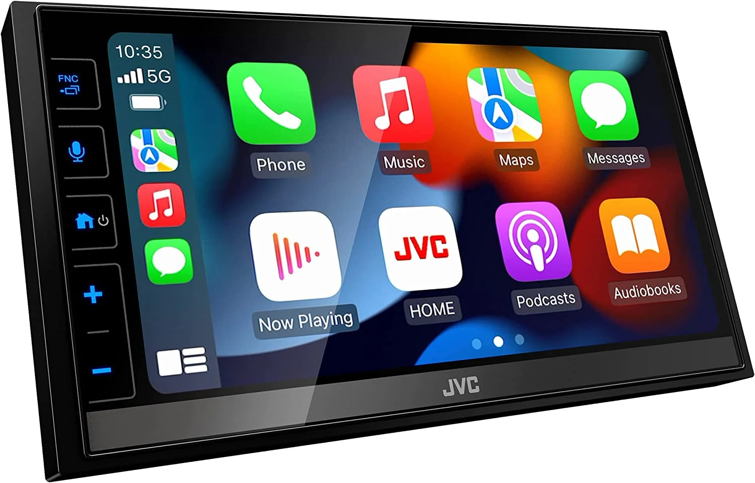 JVC KW-M788BH Digital Media Receiver featuring 6.8-inch Capacitive Touch Control Monitor (6.8″ WVGA)