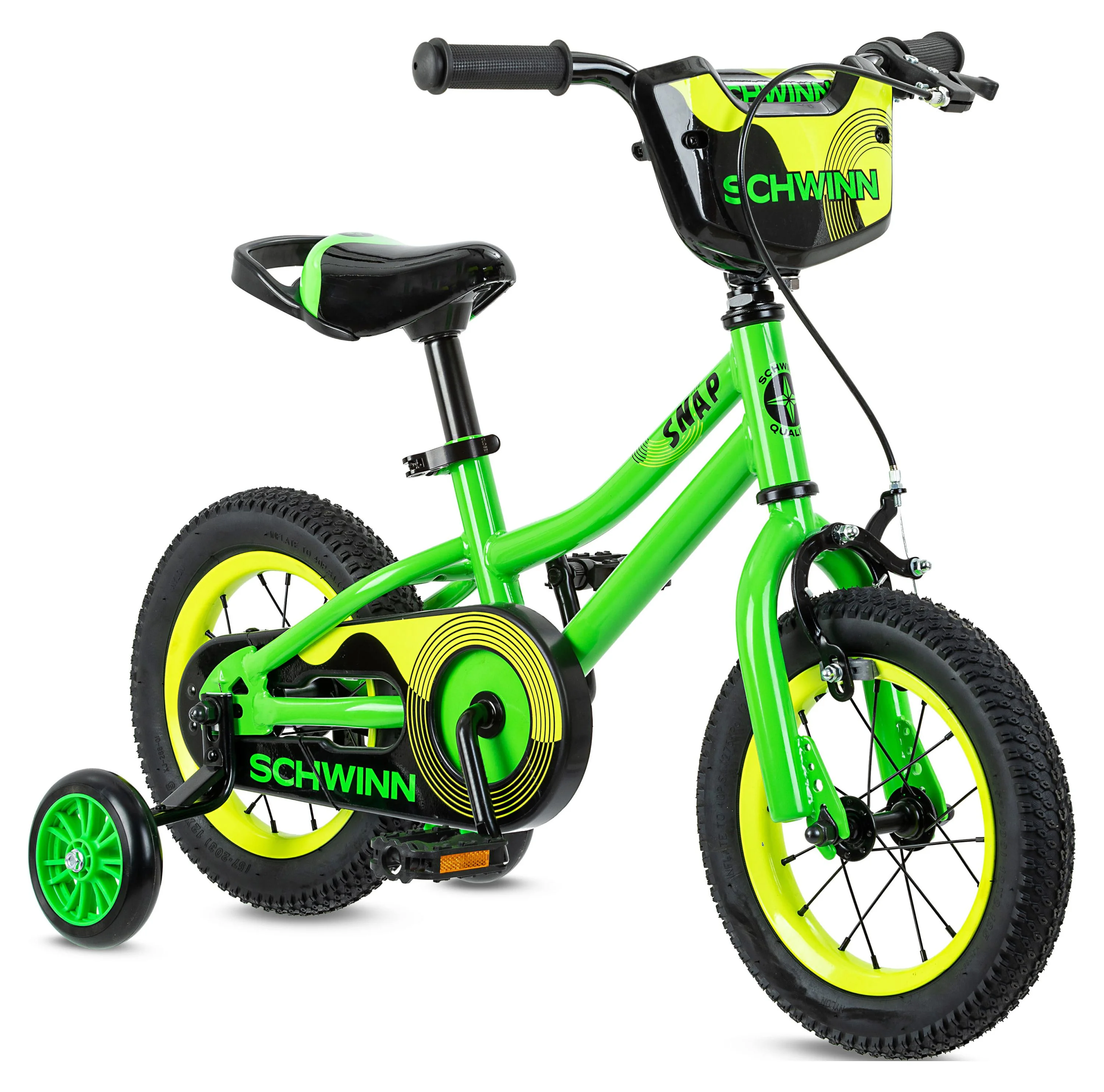 Schwinn 12-in. Snap Boys Kids Bike, Green