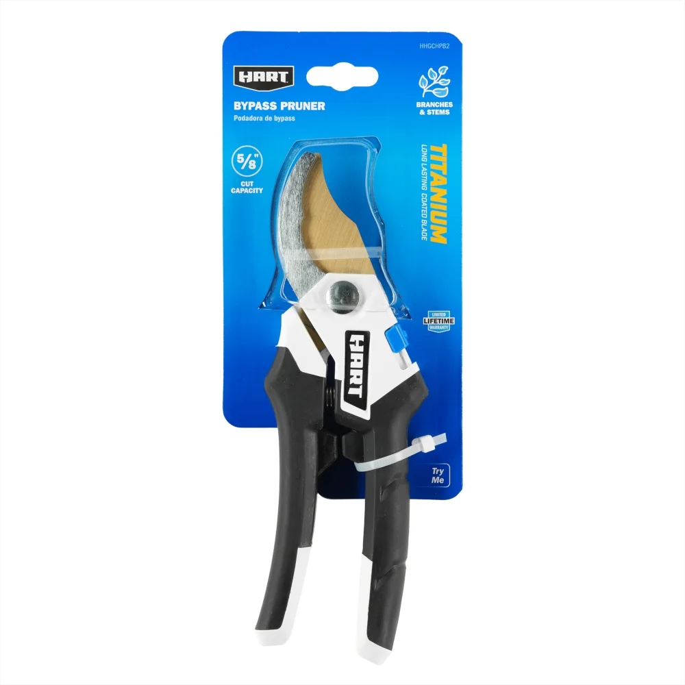 HART 5/8-inch Titanium Bypass Hand Pruner