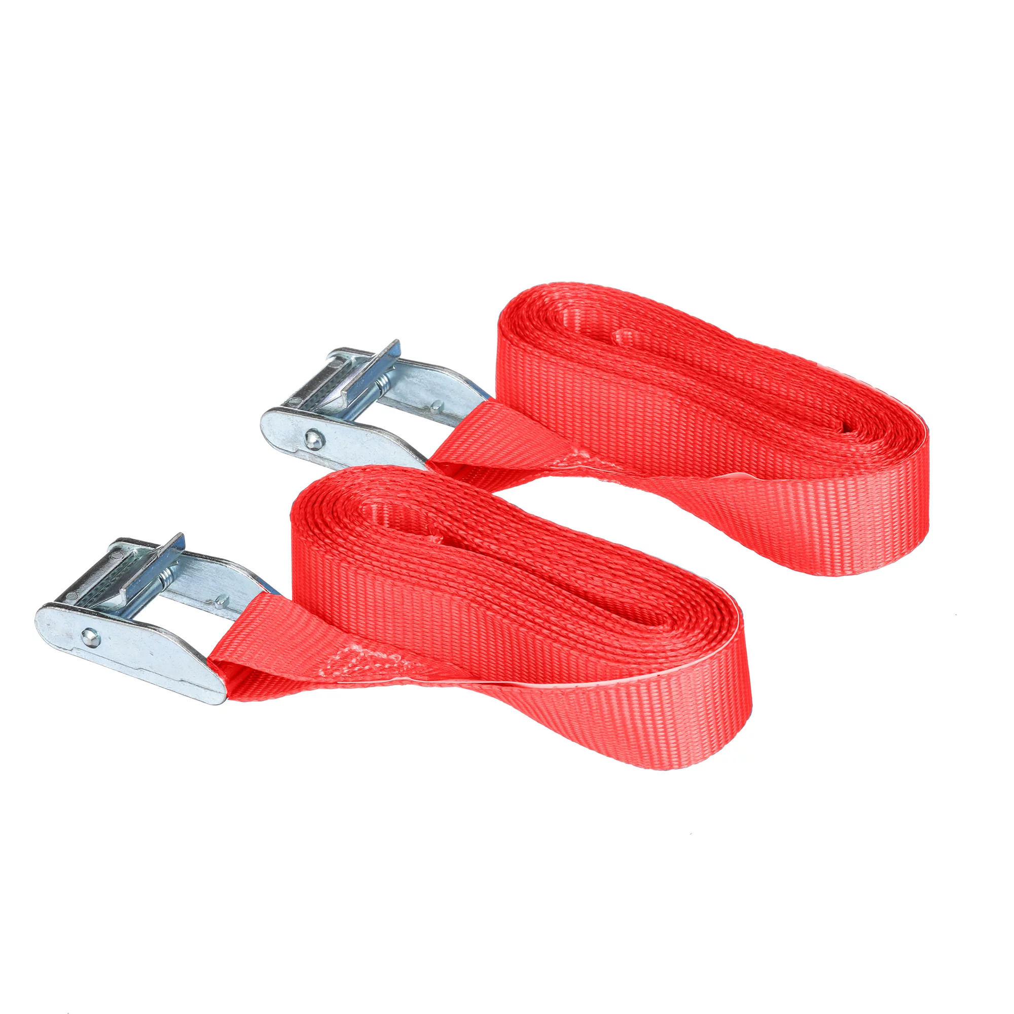 Ozark Trail 10′ x 1″ Cam Buckle Lashing Strap Tie Down, 250 lbs., 2 Pack