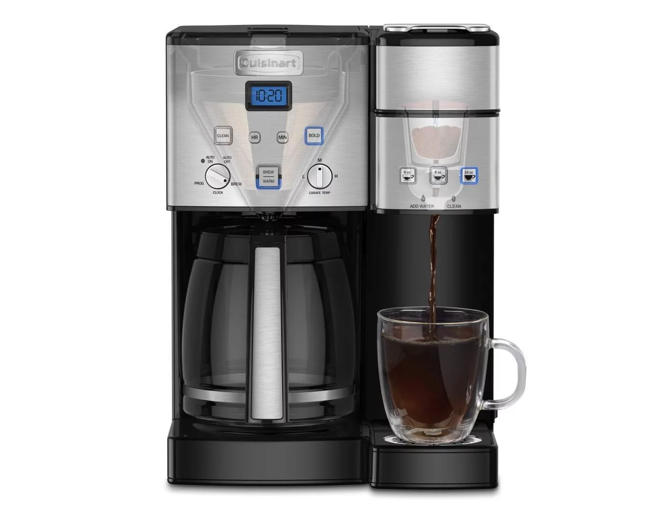 Cuisinart Coffee Makers Coffee Center 12 Cup Coffeemaker and Single-Serve Brewer