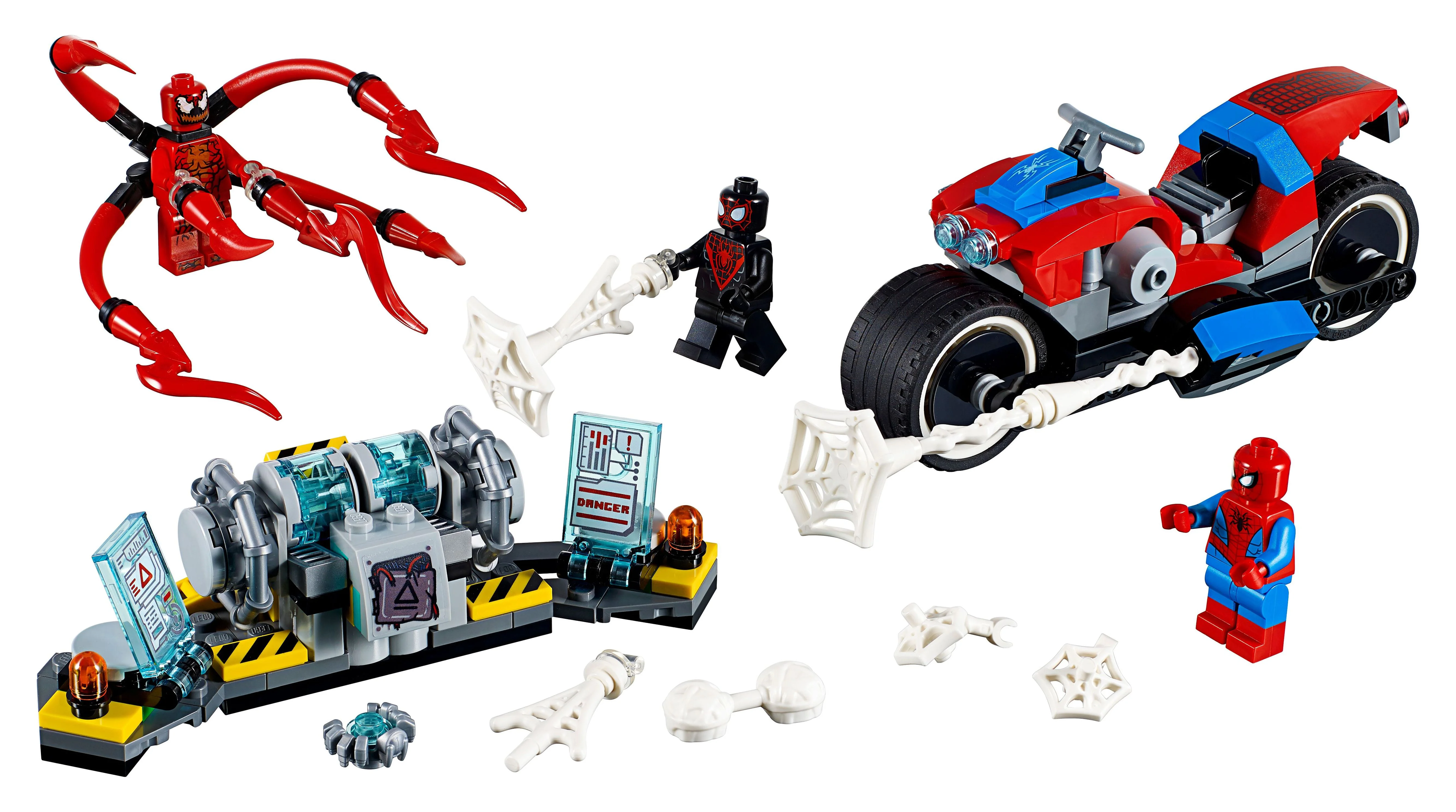 LEGO Super Heroes Spider Man Bike Rescue 76113