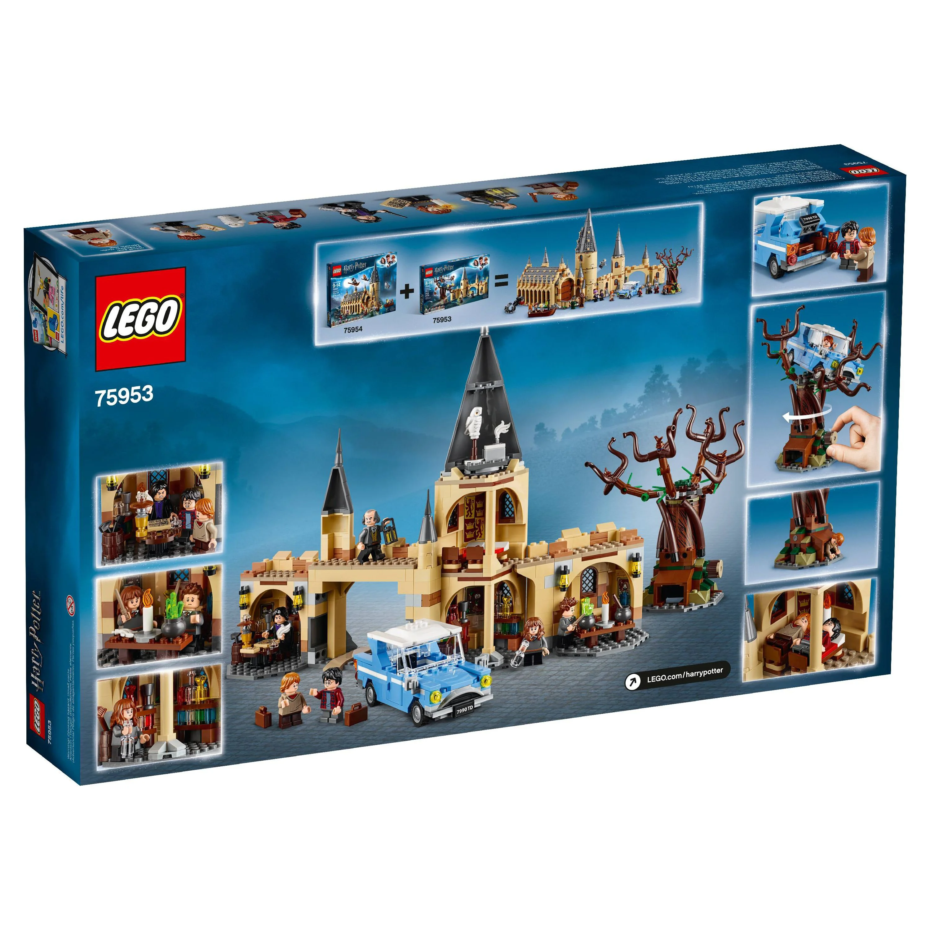 LEGO Harry Potter Hogwarts Whomping Willow 75953 (753 Pieces)