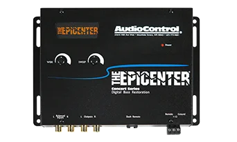 Audio Control The Epicenter Black Digital Bass Enhancer Restoration Processor