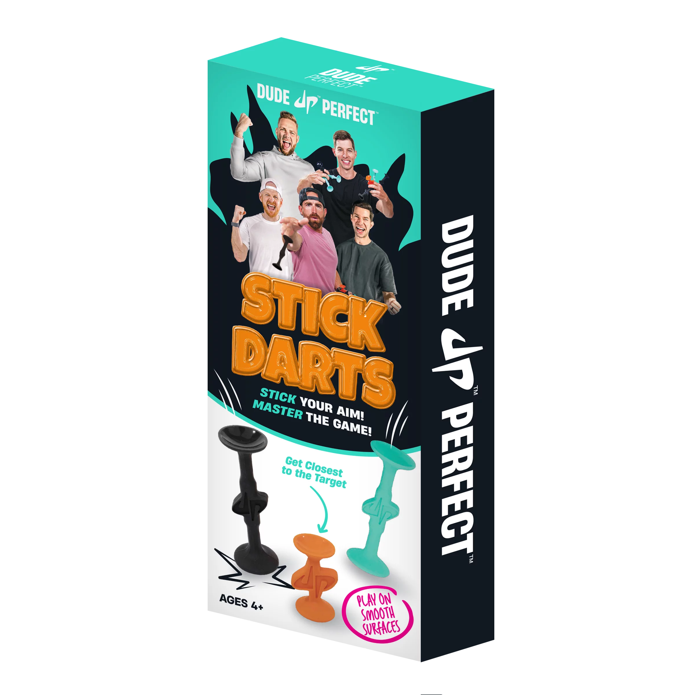 Dude Perfect Stick Darts, Target Toss Game for All Ages