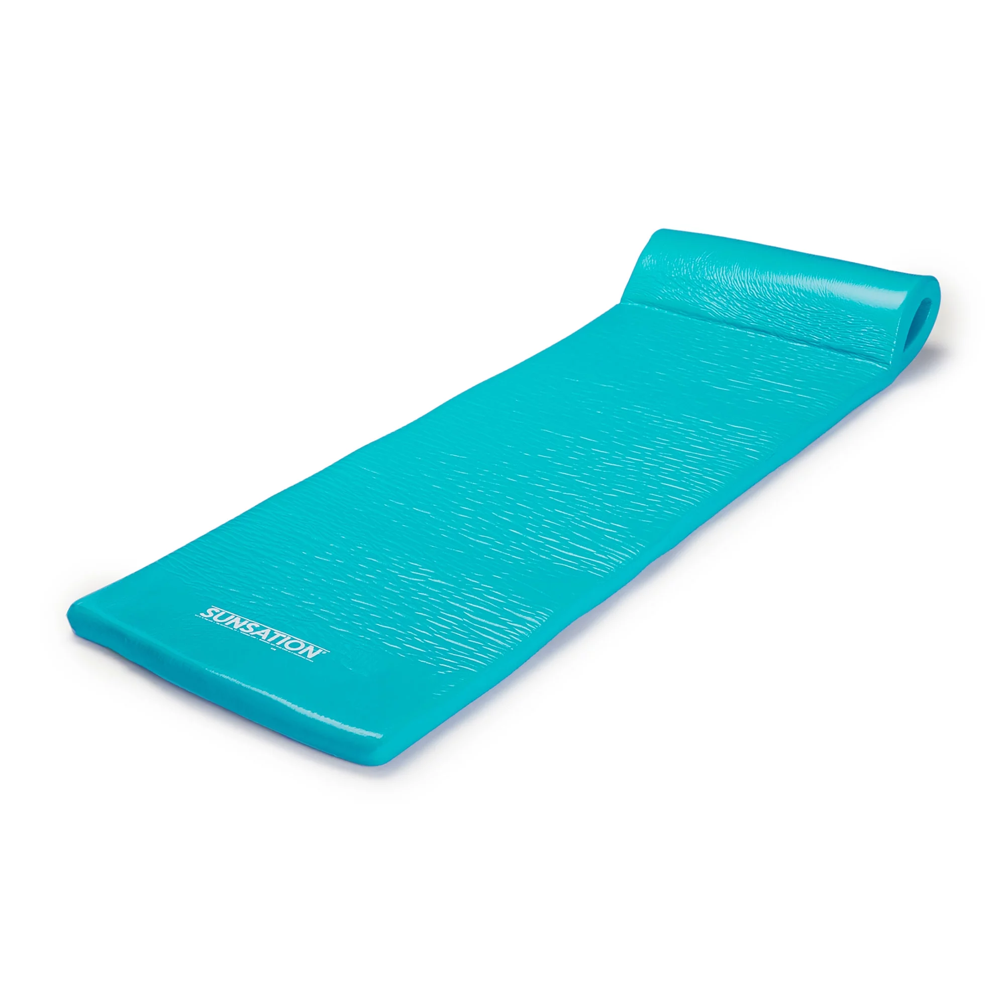 TRC Recreation Sunsation 1.75″ Thick Foam Pool Lounge Float, Tropical Teal