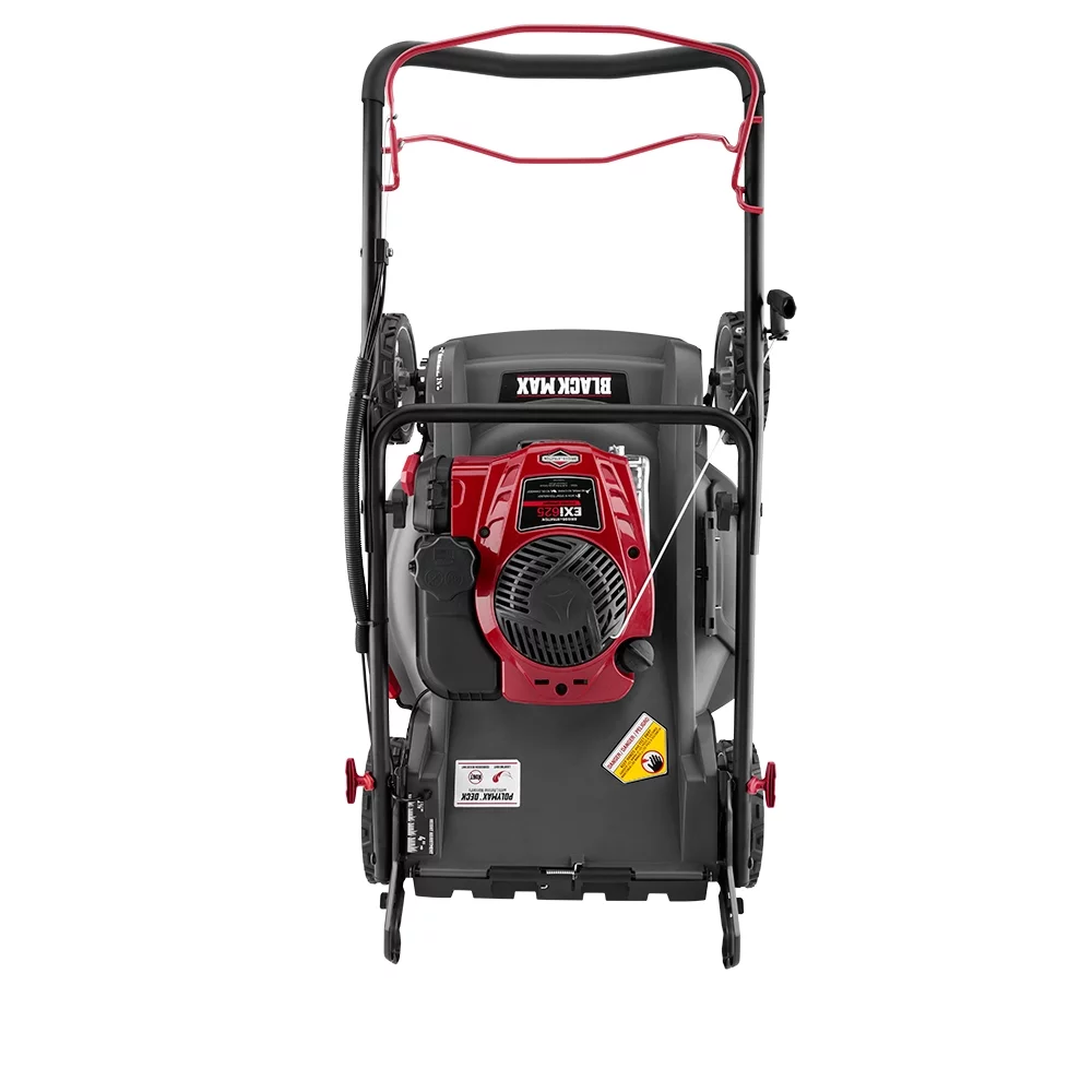 Black Max 21-Inch 150cc Self-Propelled Gas Mower with Briggs & Stratton Engine