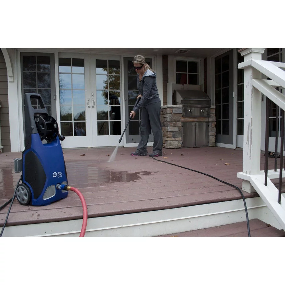 A.R. Blue Clean Pressure Washer,1.8HP,1900psi,120V  AR383