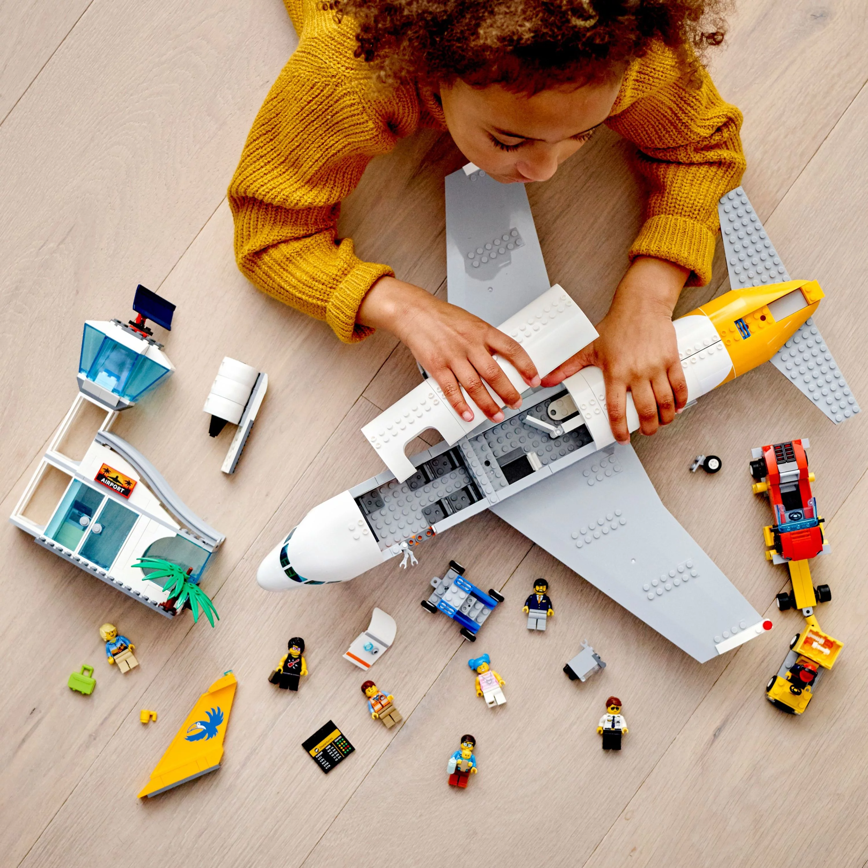 LEGO City Passenger Airplane 60262 Buildin Toy for Kids Ages 6+ (669 Pieces)