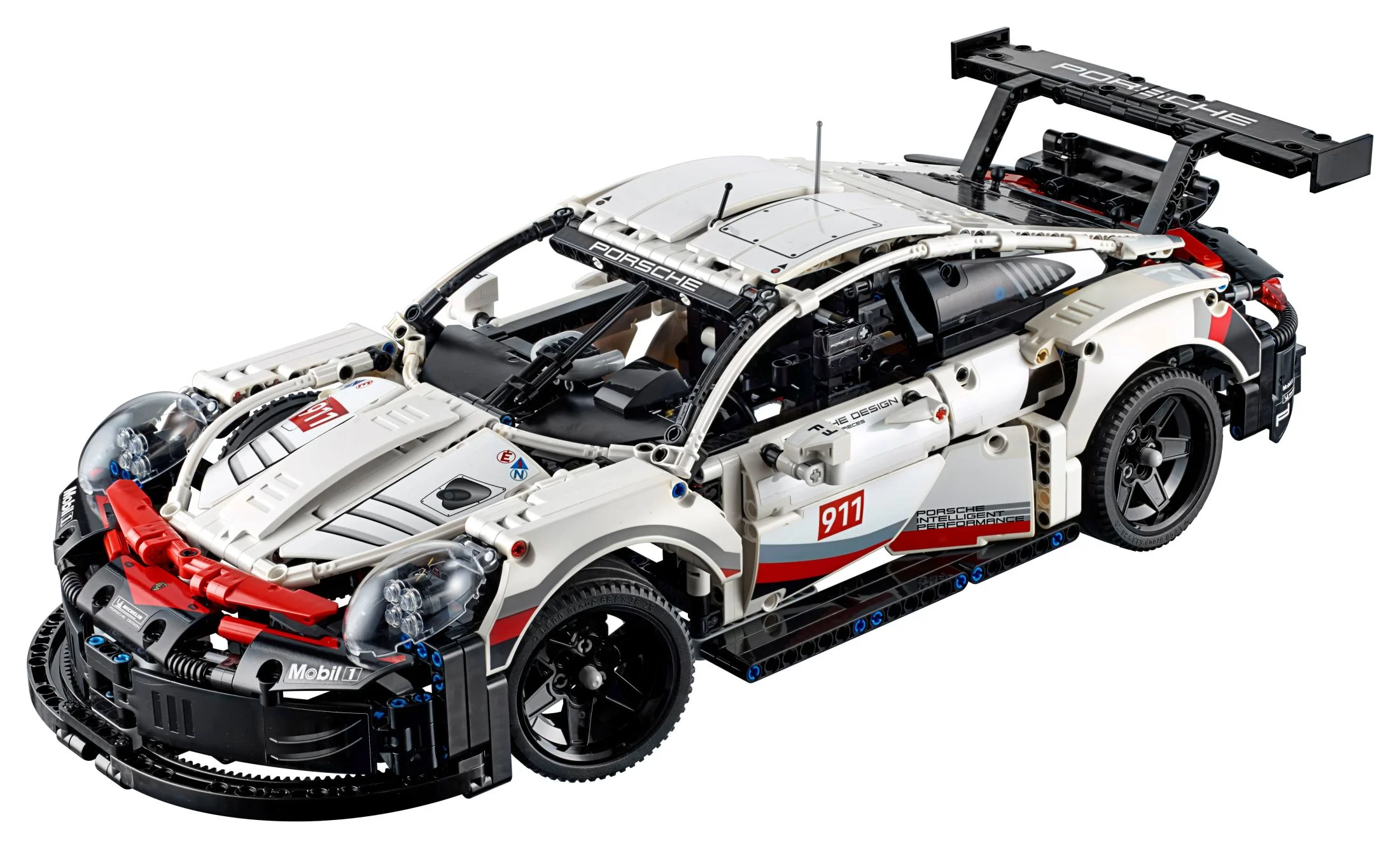 LEGO Technic Porsche 911 RSR Race Car Model Building Kit 42096, Advanced Replica, Exclusive Collectible Set, Gift for Kids, Boys & Girls