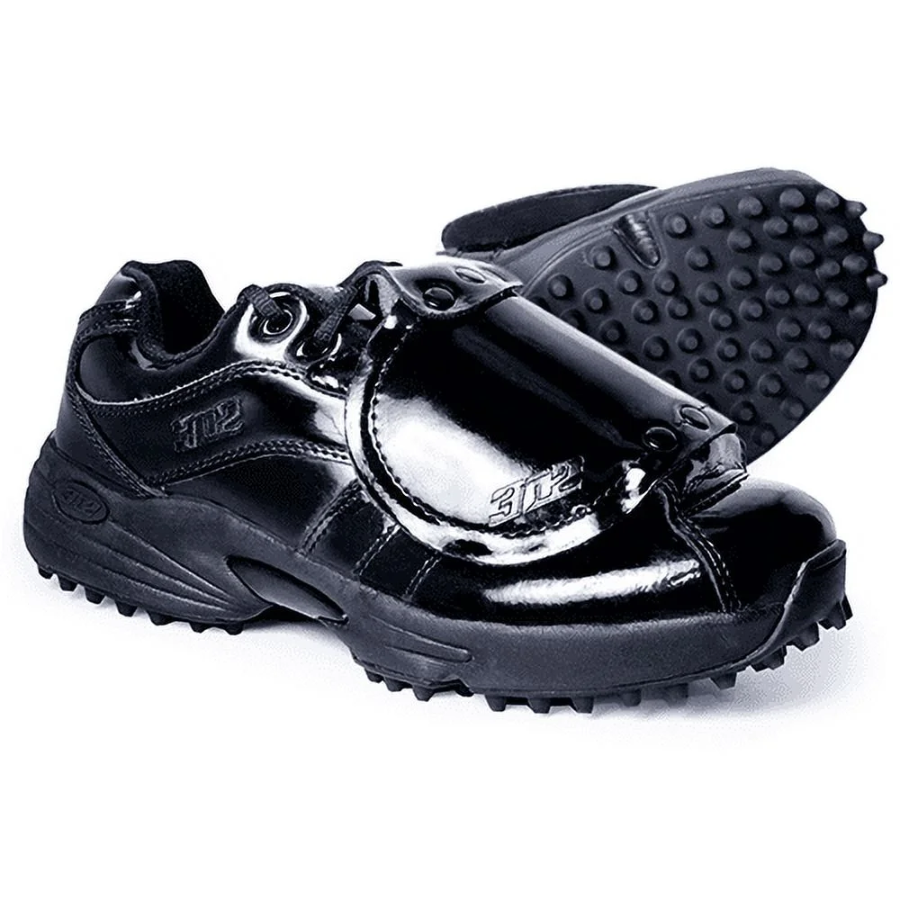 3N2 7345-99-105 Reaction Pro Plate Lo Umpire Shoes, Patent Leather – Size 10.5