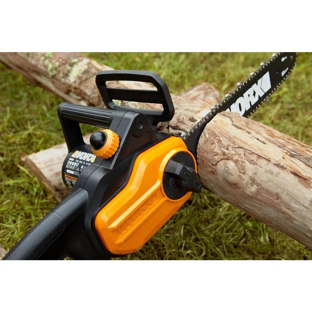 WORX WG305 8.0 Amp 110 Volt 14″ Lightweight Durable Electric Chainsaw