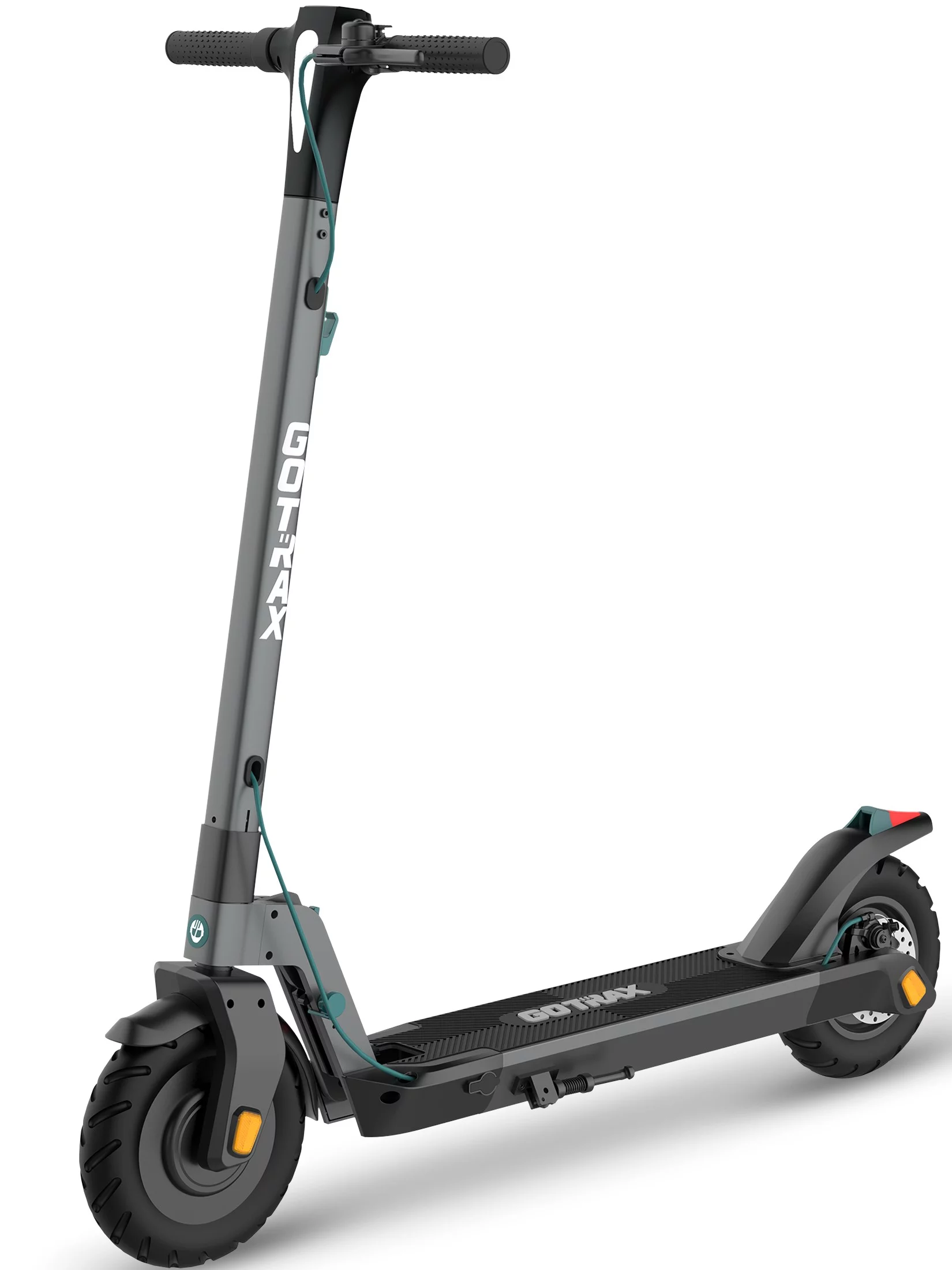 Gotrax G3 Plus Adult Electric Scooter, 300W 10″ Tires Max 18 mile Foldable Escooter for Adult, Gray