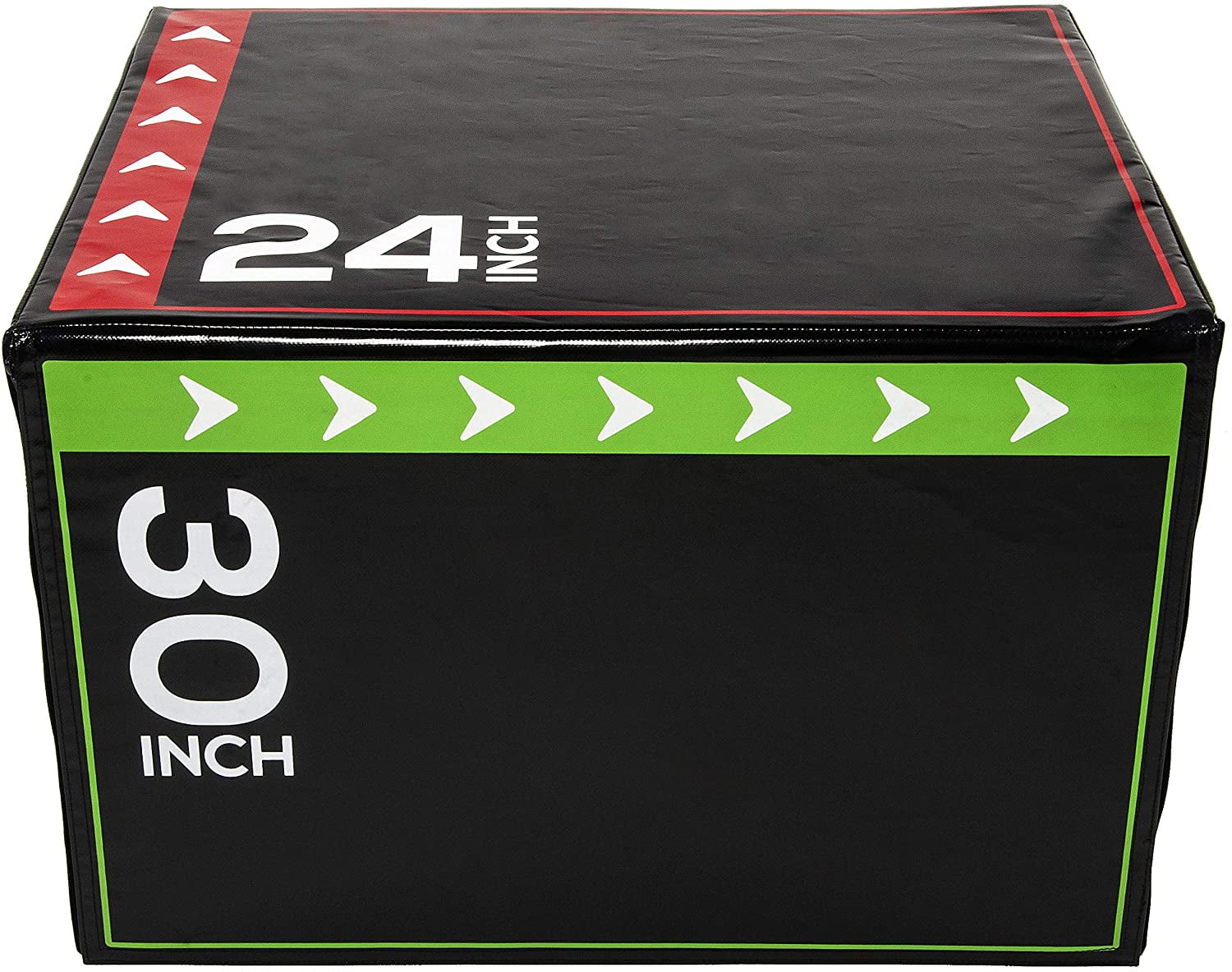 BalanceFrom 3 in 1 – 20″x24″x30″ Foam Plyometric Box Jumping Exercise, 16-Pound