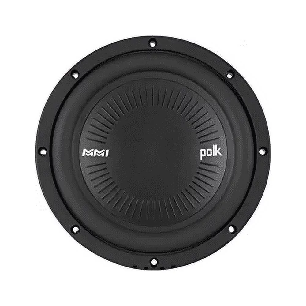 Polk MM1 Series 8 900 Watt 4 Ohm Single Voice Coil Car Audio Marine Subwoofer