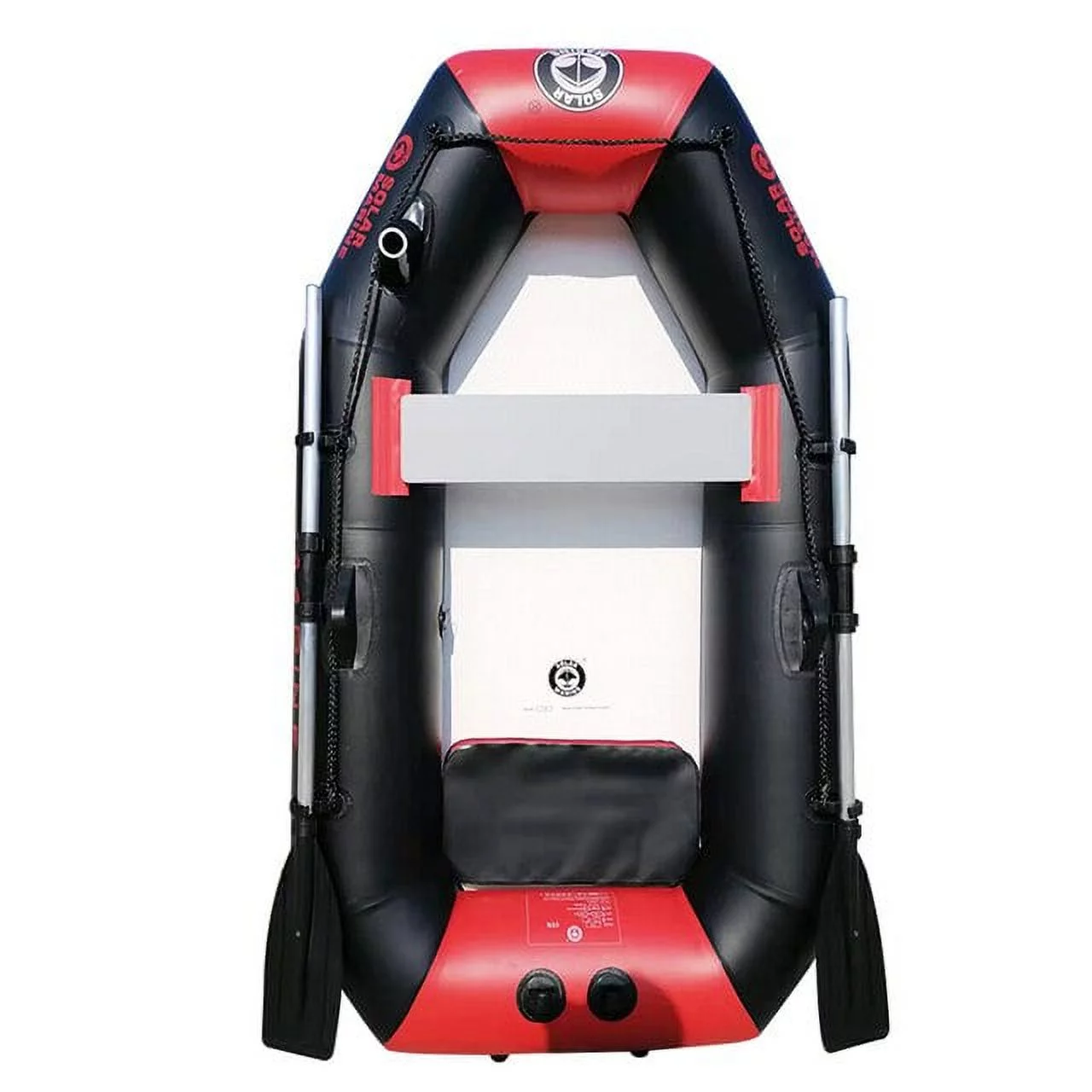 H&Jones 1 person 175cm Inflatable Rowing Boat Kayak Canoe Drifting Raft Hovercraft Fish Divi Surf Sail