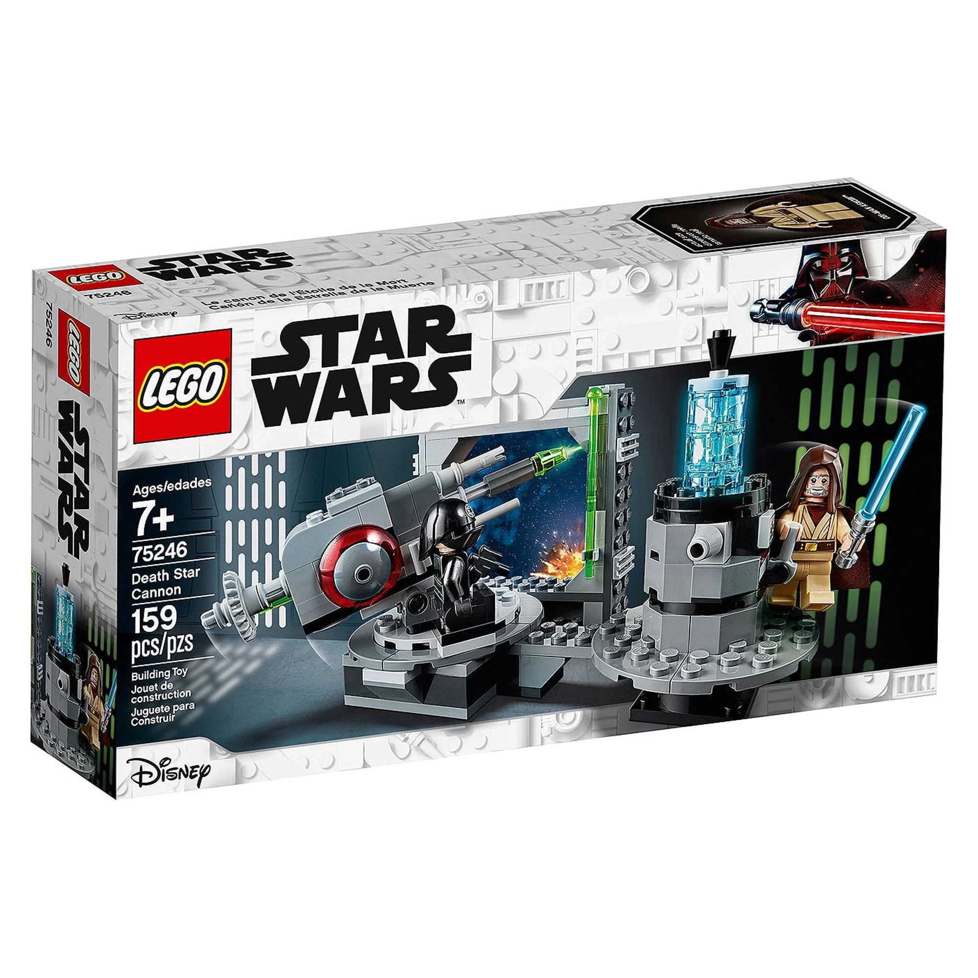 LEGO Star Wars: A New Hope Death Star Cannon 75246 Advanced Building Kit with Death Star Droid (159 Pieces)