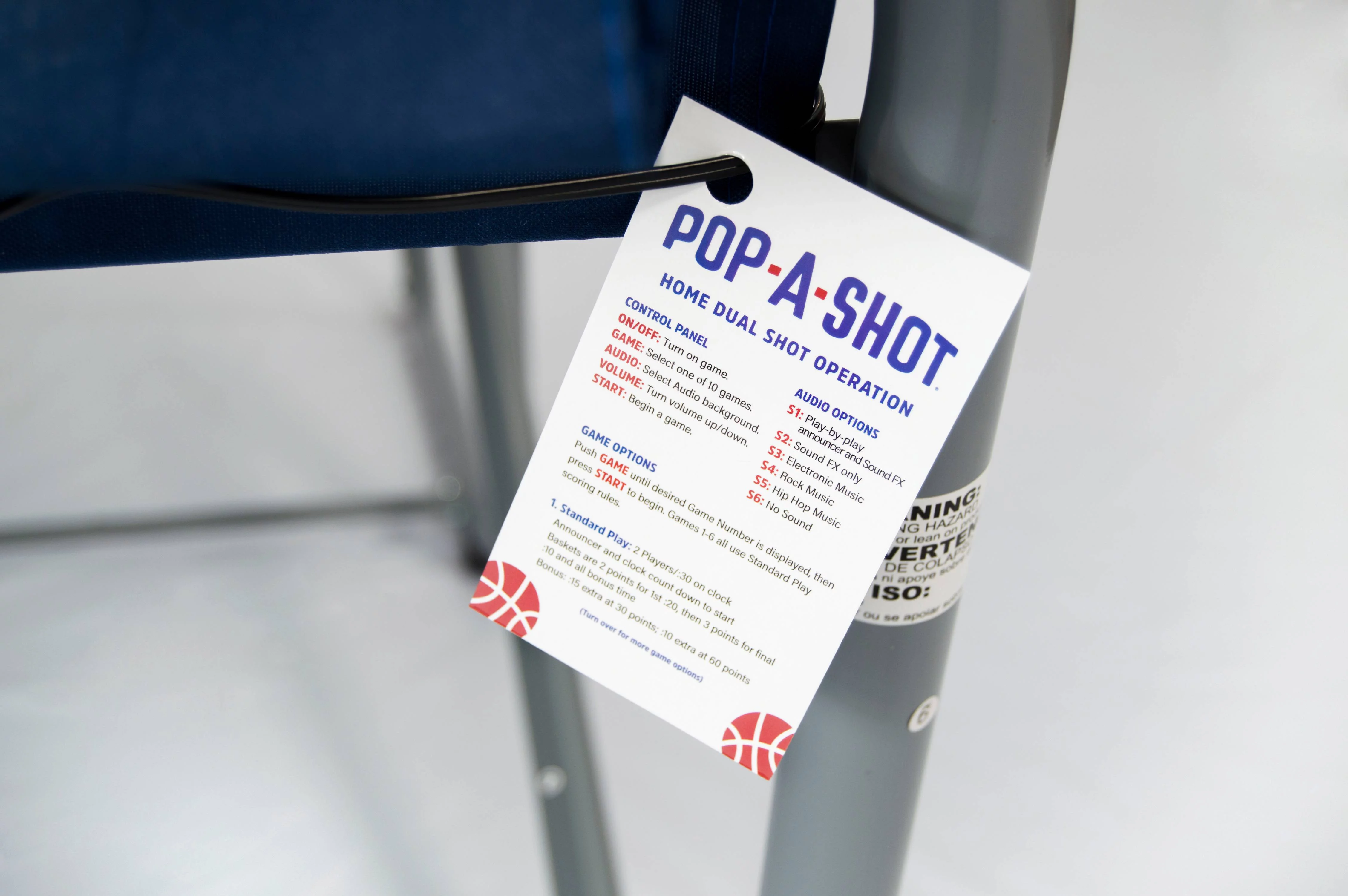 Pop-A-Shot Official Home Dual Shot Basketball Arcade Game