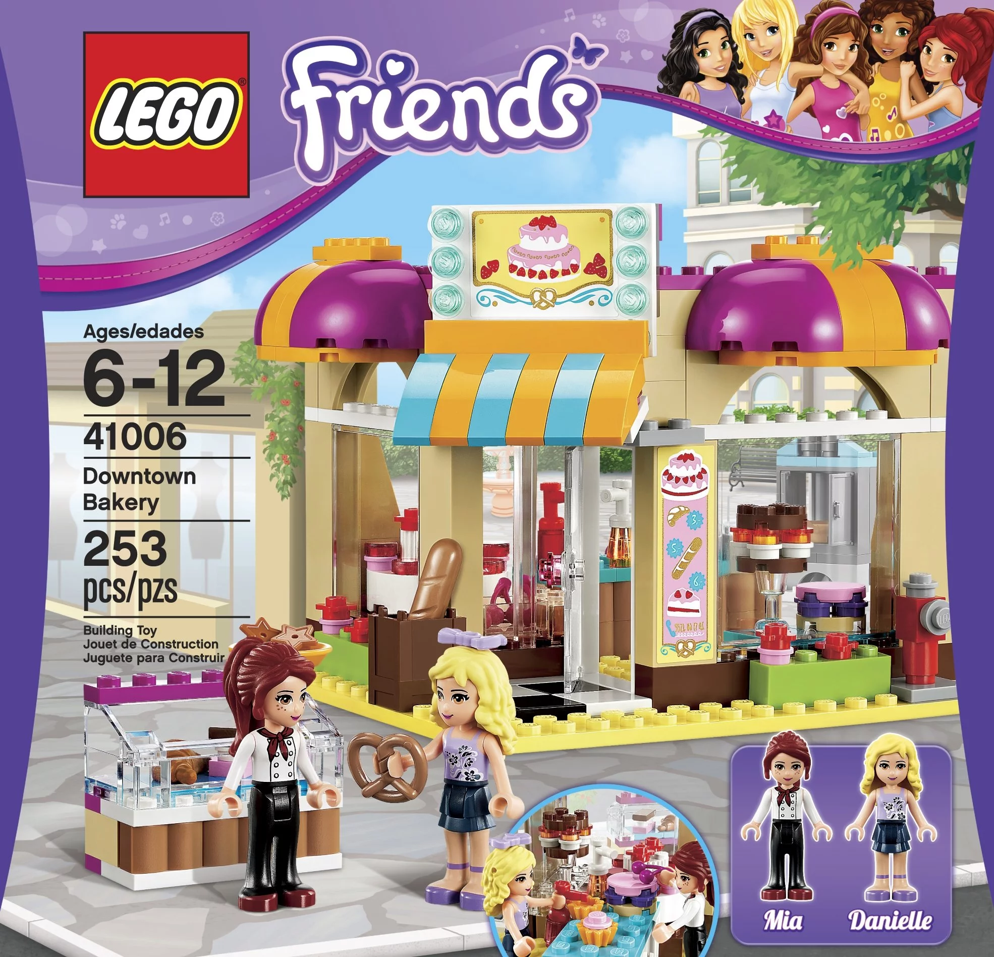 LEGO Friends Downtown Bakery