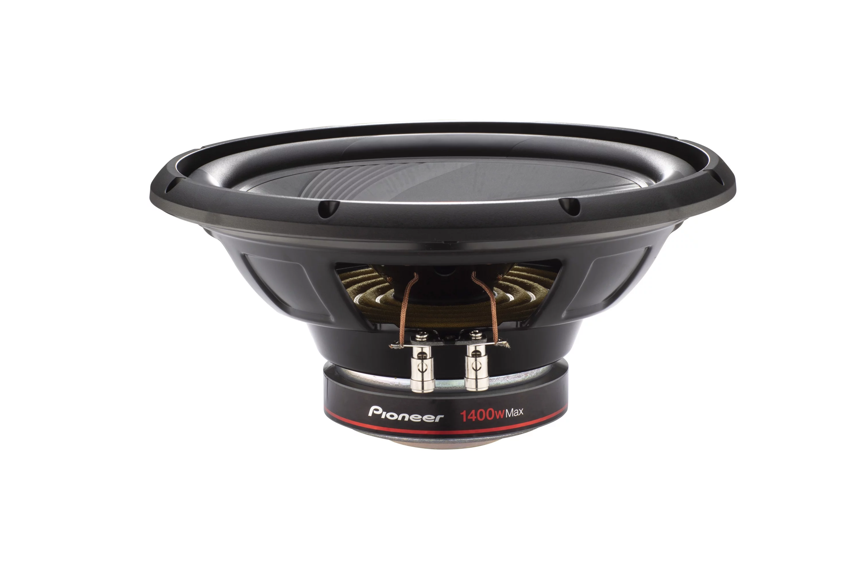 Pioneer TS-1200M 12″ – 1400 W Max Power, Single 4 Voice Coil, IMPP cone, Rubber Surround | Component Subwoofer