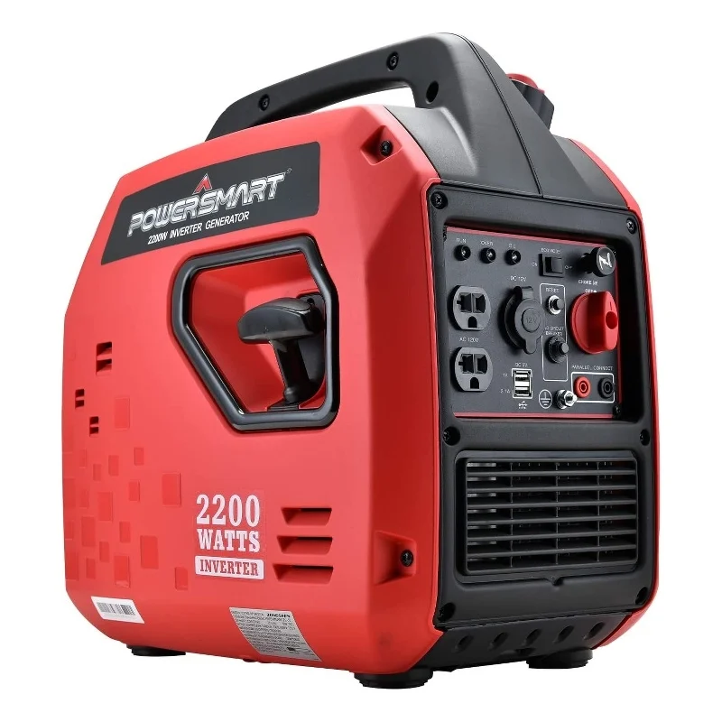 Portable Generator 2200 Watts Inverter Generator Gas Powered Super Quiet