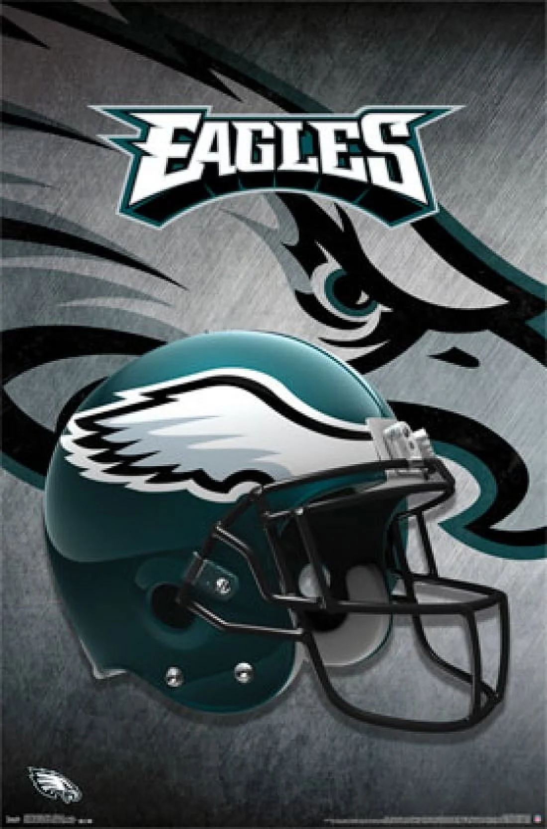 Philadelphia Eagles – Helmet 15 Poster Print (22 x 34)