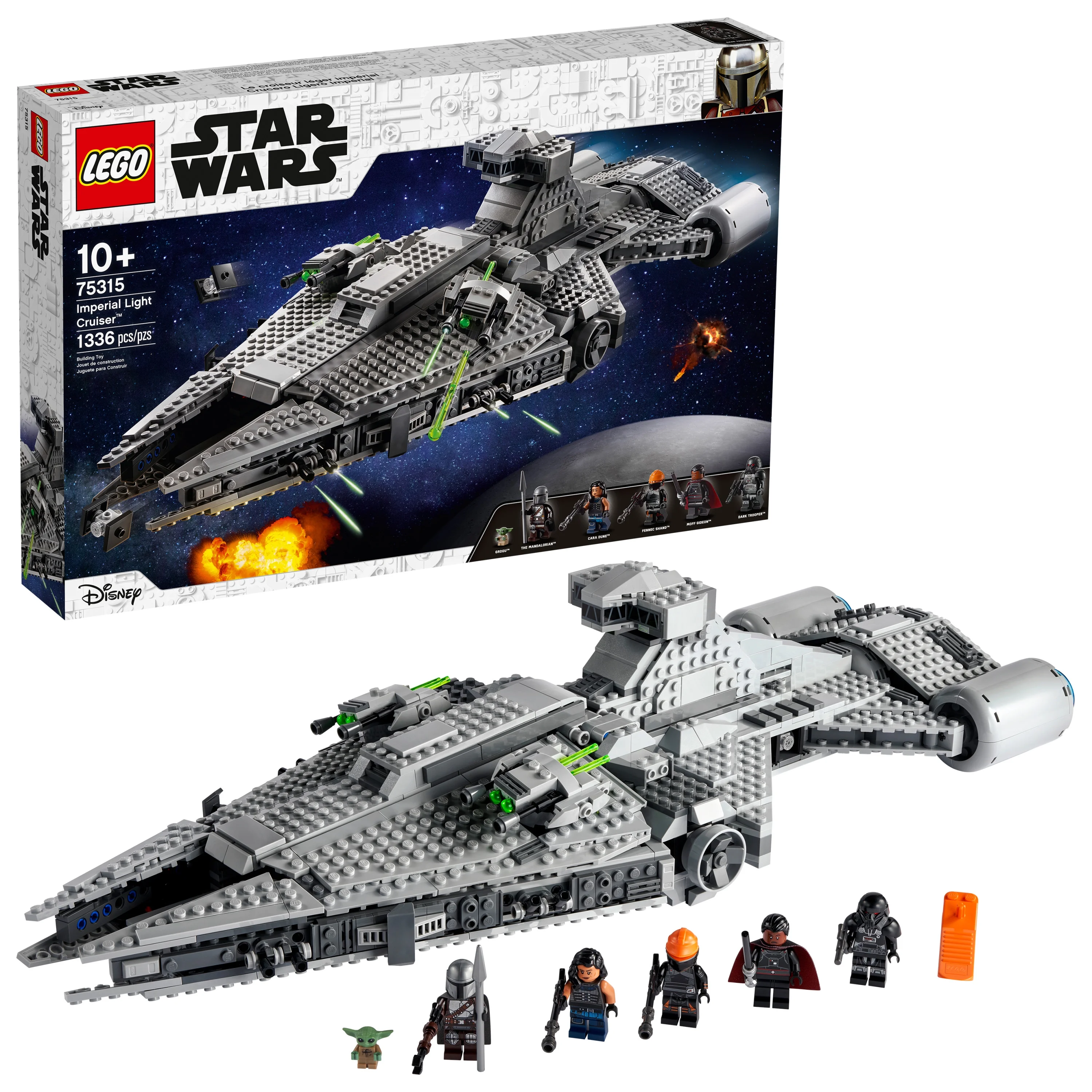 LEGO Star Wars: The Mandalorian Imperial Light Cruiser 75315 Building Toy for Kids (1,336 Pieces)