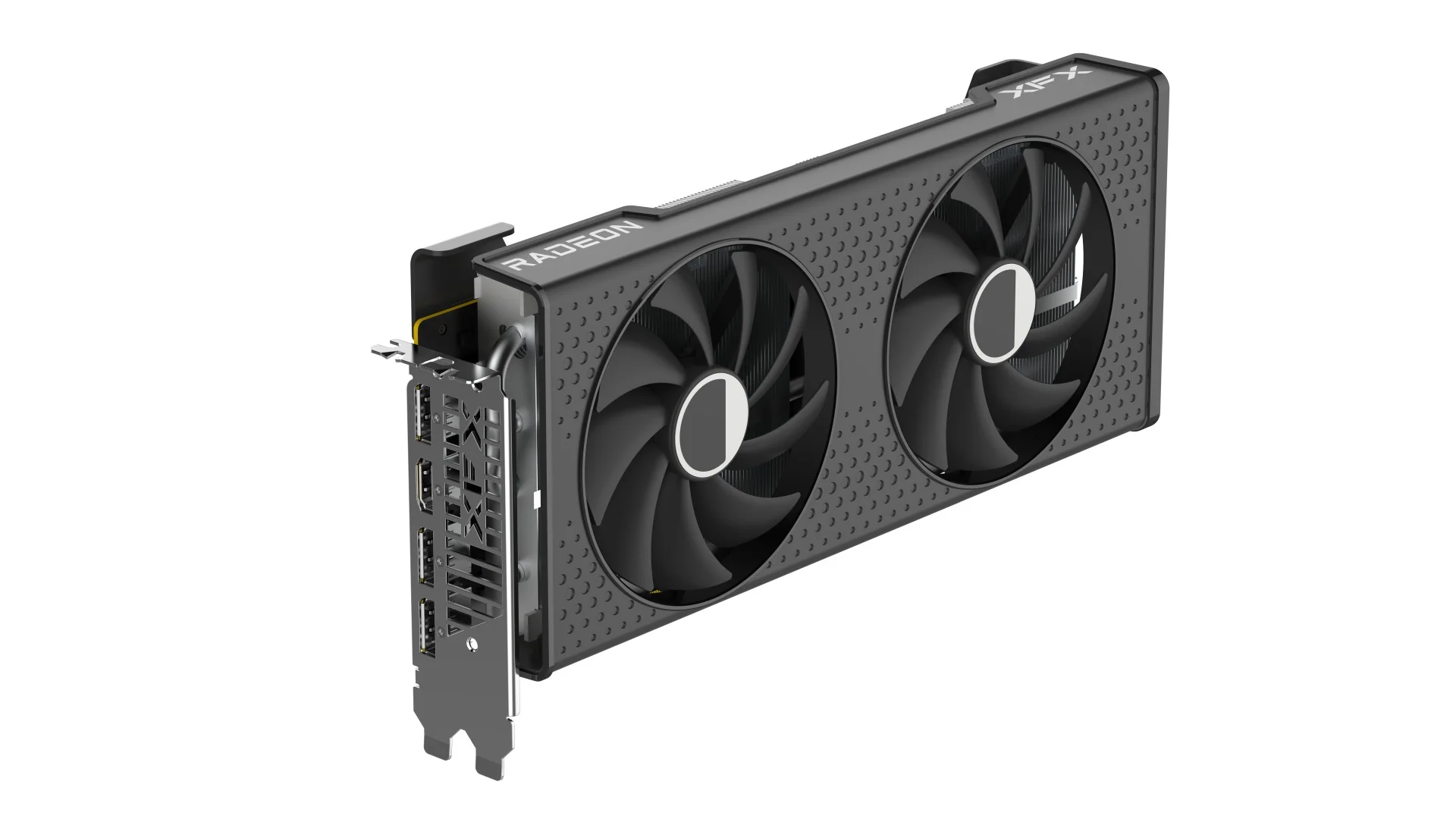 XFX SPEEDSTER SWFT210 RADEON RX 7600XT CORE Gaming Graphics Card with 16GB GDDR6 HDMI 3xDP, AMD RDNA 3 RX-76TSWFTFP