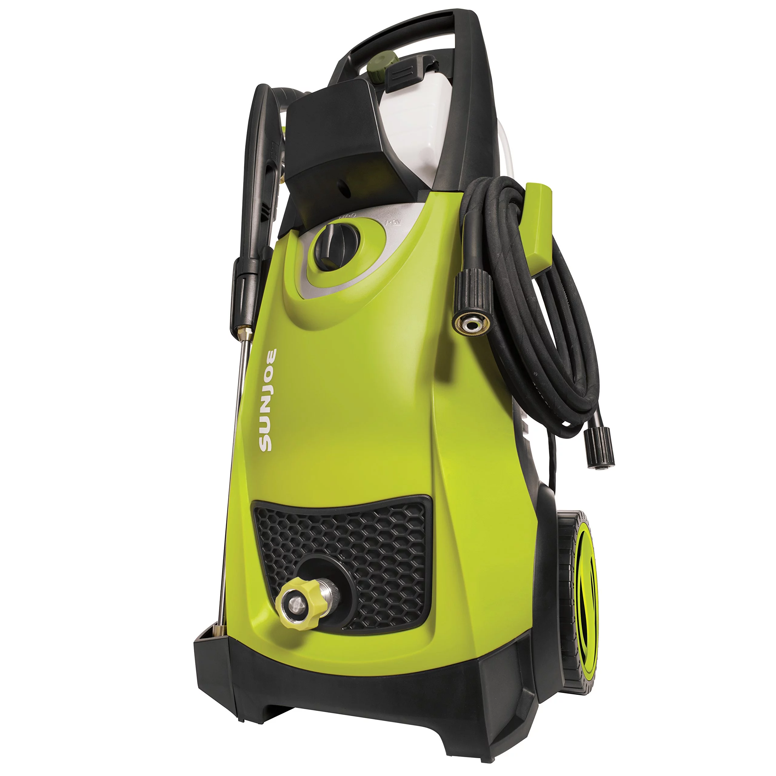 Restored Scratch and Dent Sun Joe SPX3000 Electric Pressure Washer (green) | 14.5-Amp | 2030 PSI Max* | 1.76 GPM Max* | Scratch and Dent