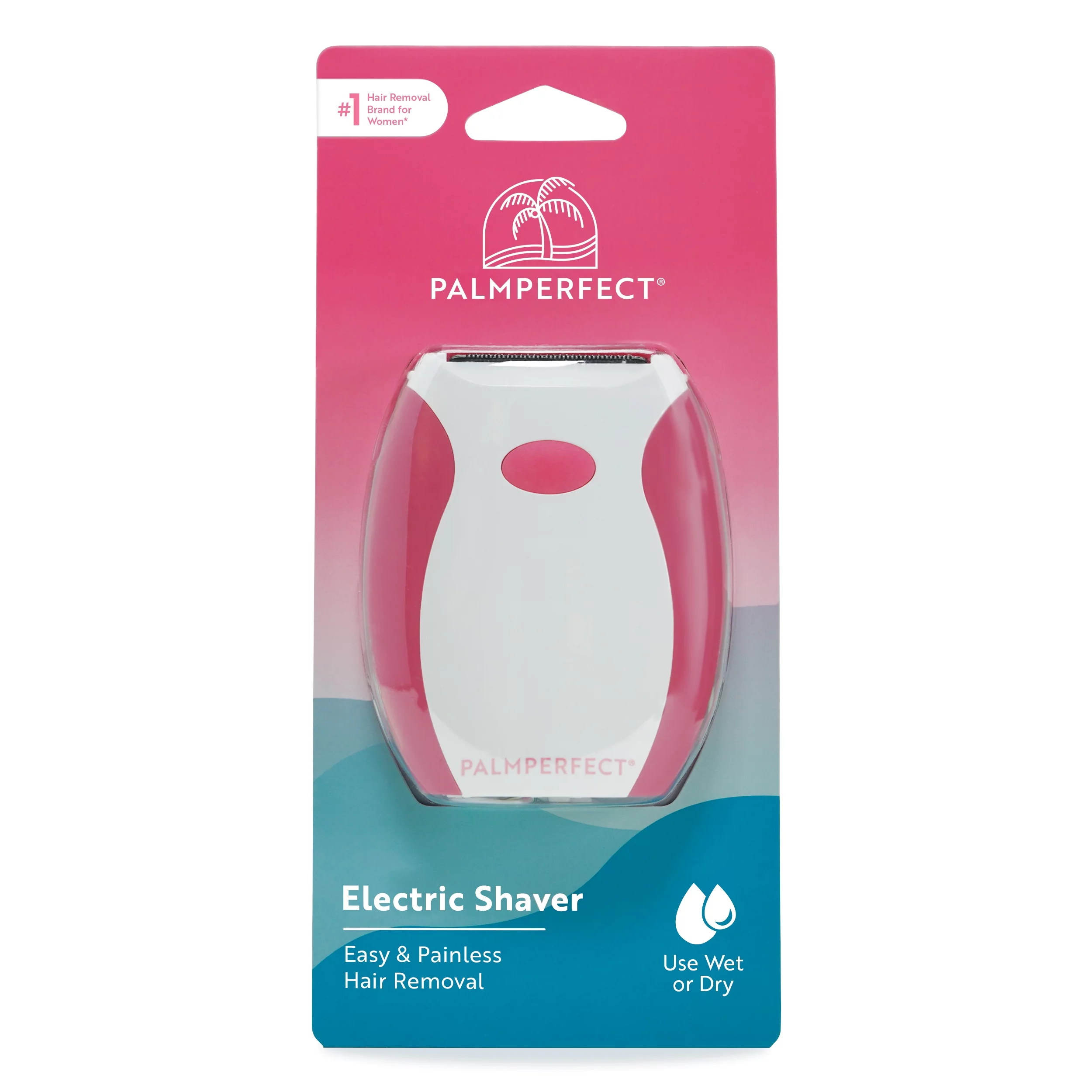 Palmperfect Electric Shaver, Female Electric Shavers, Battery Operated, Color and Pattern May Vary