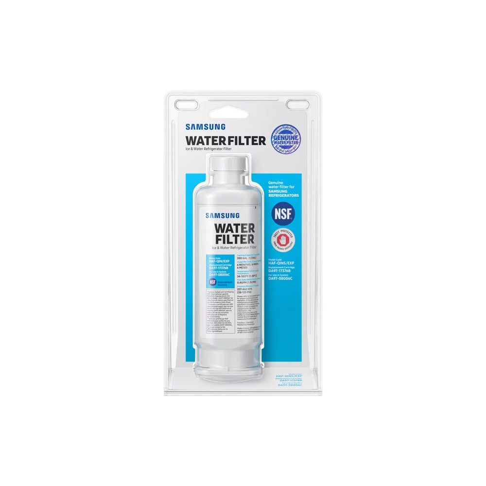 SAMSUNG Genuine HAF-QINS/EXP Refrigerator Water Filter, 6 Months