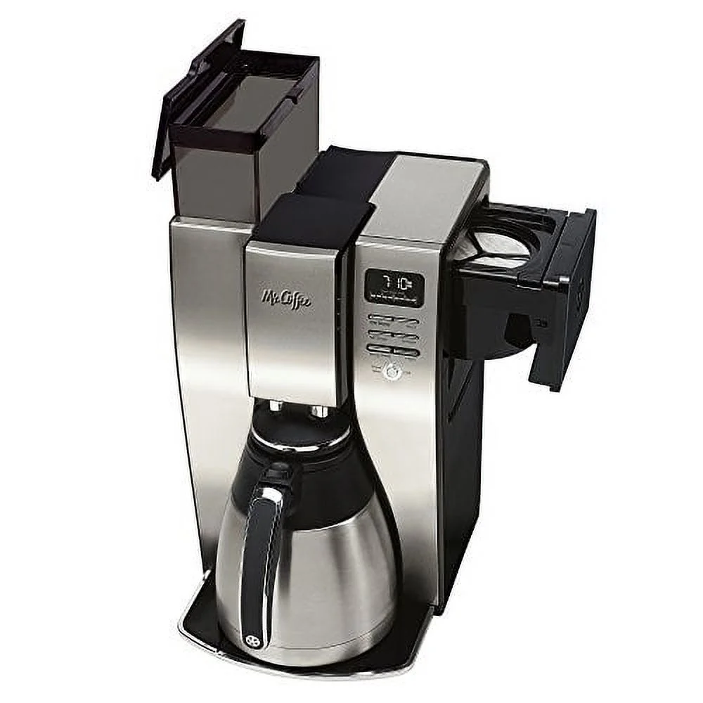 Mr. Coffee 10 Cup Optimal Brew Thermal Coffee Maker, Stainless Steel, PSTX95