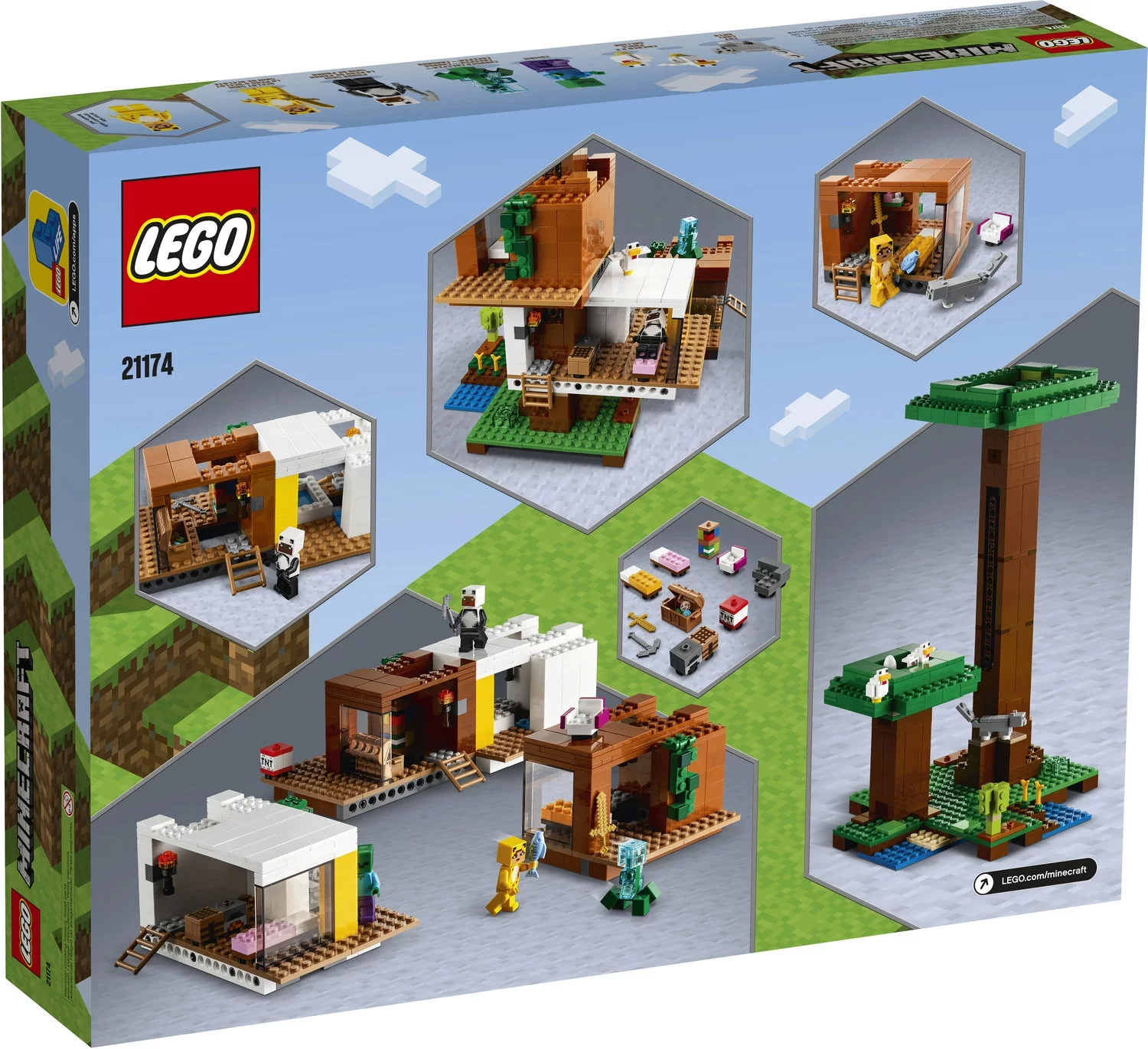 LEGO The Modern Treehouse 21174 Building Set (909 Pieces)