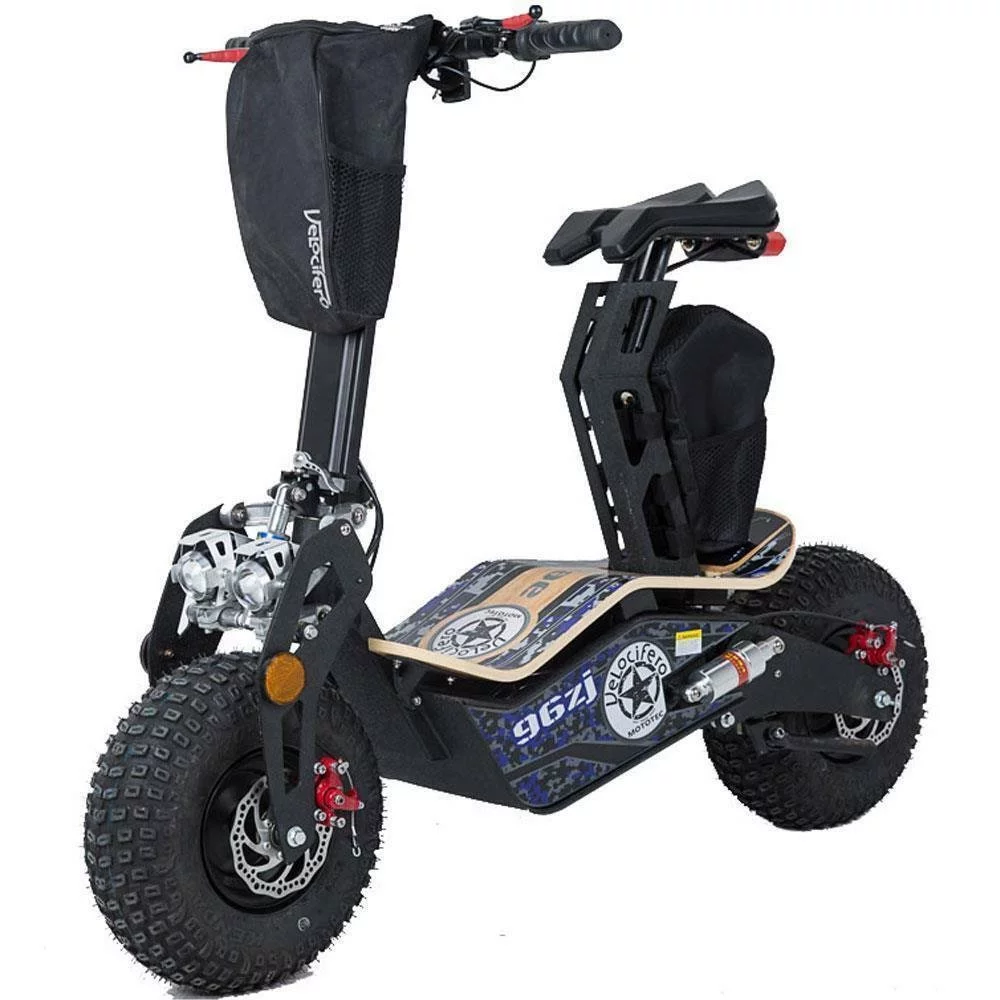 MotoTec Mad 1600w 48v Electric Scooter – Ready to Ride IN CA