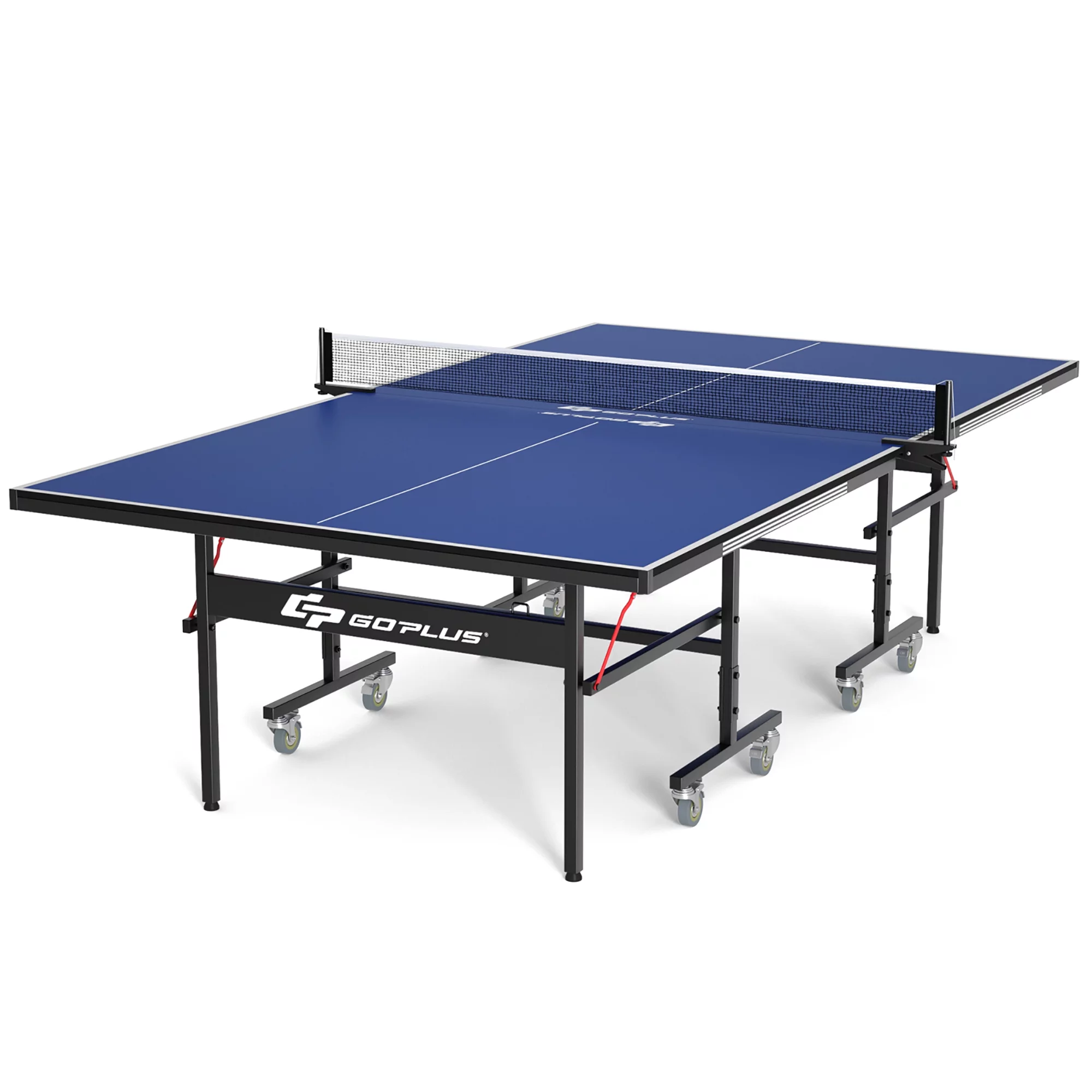 Goplus Foldable Professional Table Tennis Table for Indoor/Outdoor Playing