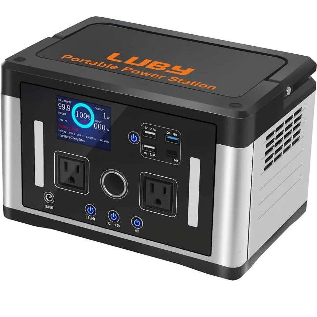 700W Portable Power Station Solar Generator