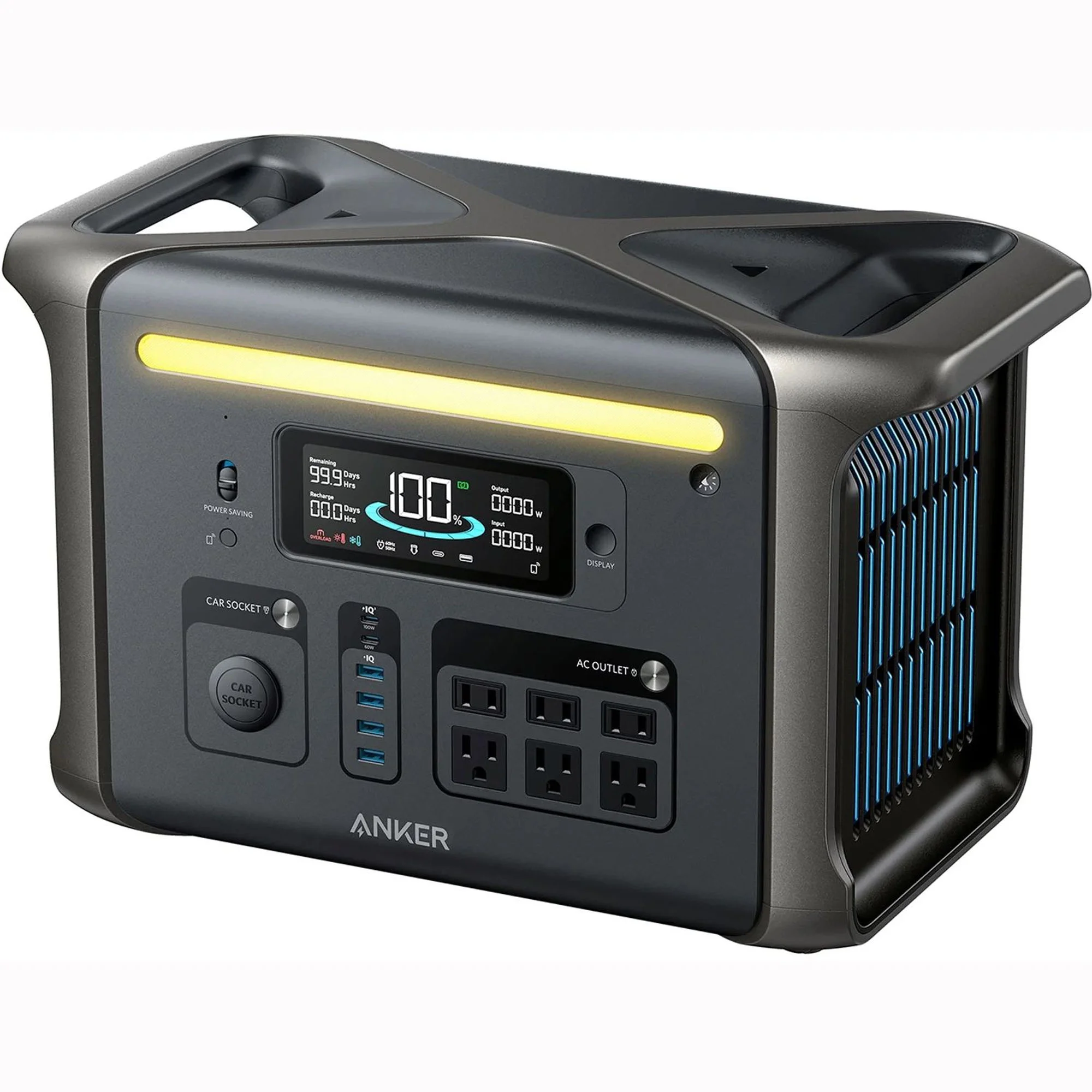 Anker SOLIX F1500 Portable Power Station – 1536Wh??1800W | WiFi Remote Control