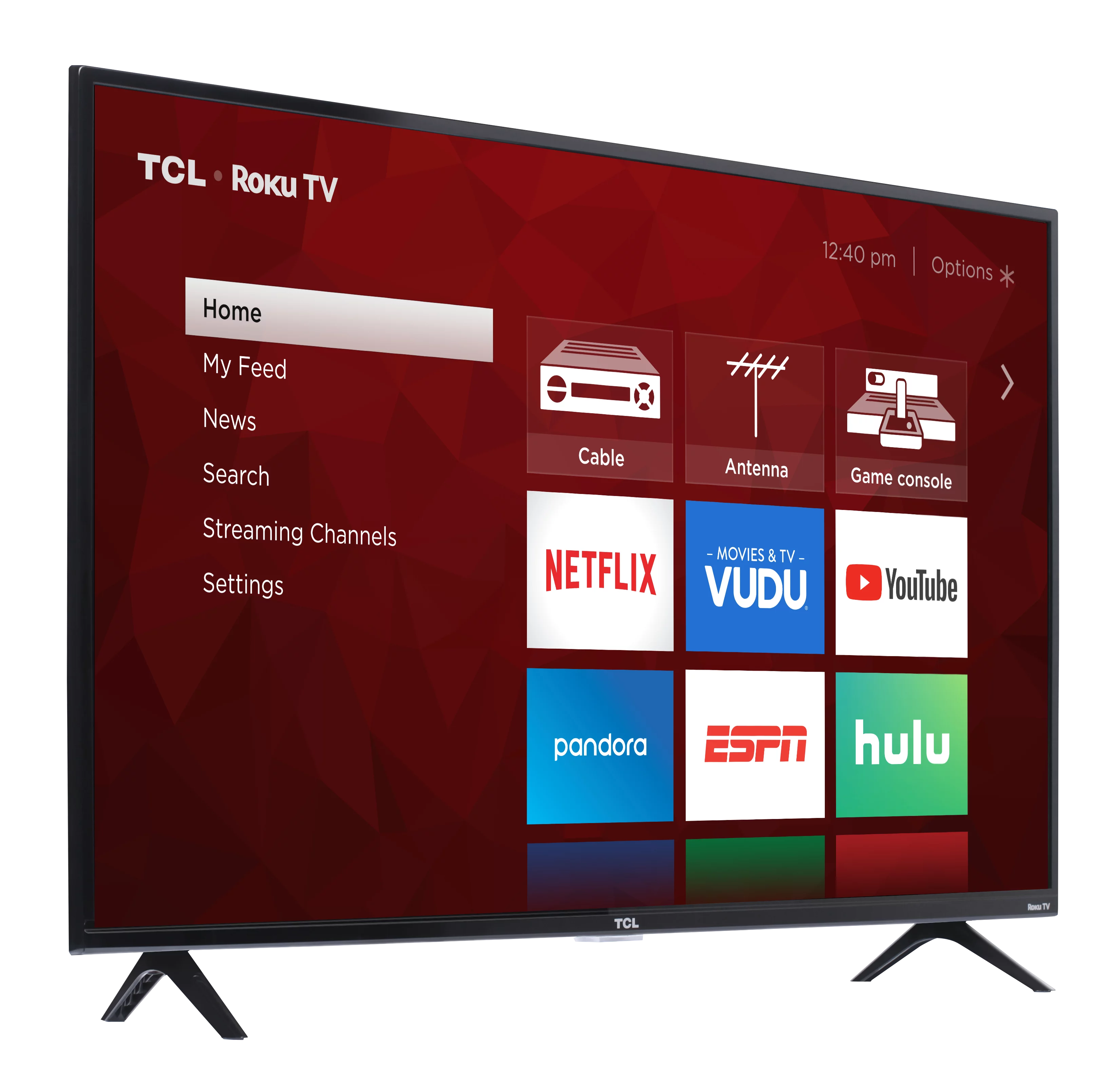 TCL 43″ Class 4K UHD LED Roku Smart TV 4 Series 43S421