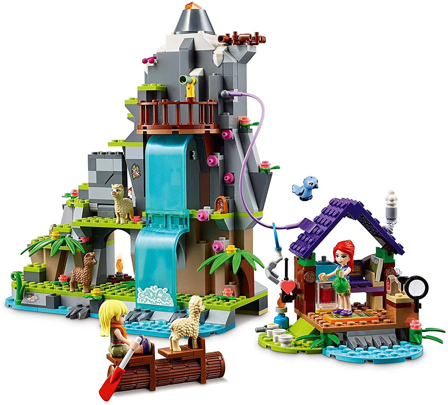 LEGO Friends Alpaca Mountain Jungle Rescue Exciting Building Toy for Creative Fun 41432 Shop all LEGO