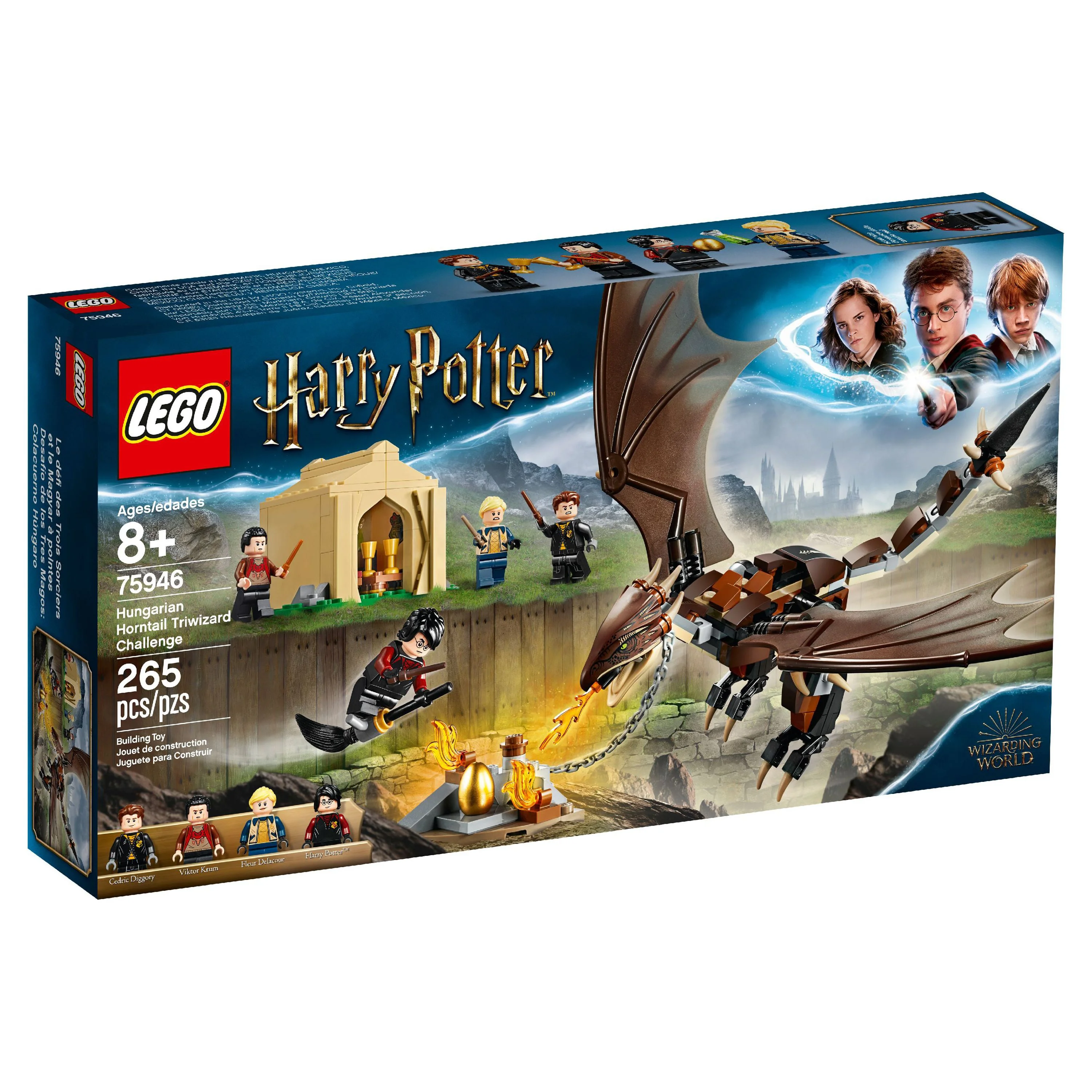 LEGO Harry Potter Hungarian Horntail Triwizard Challenge 75946 (265 Pieces)