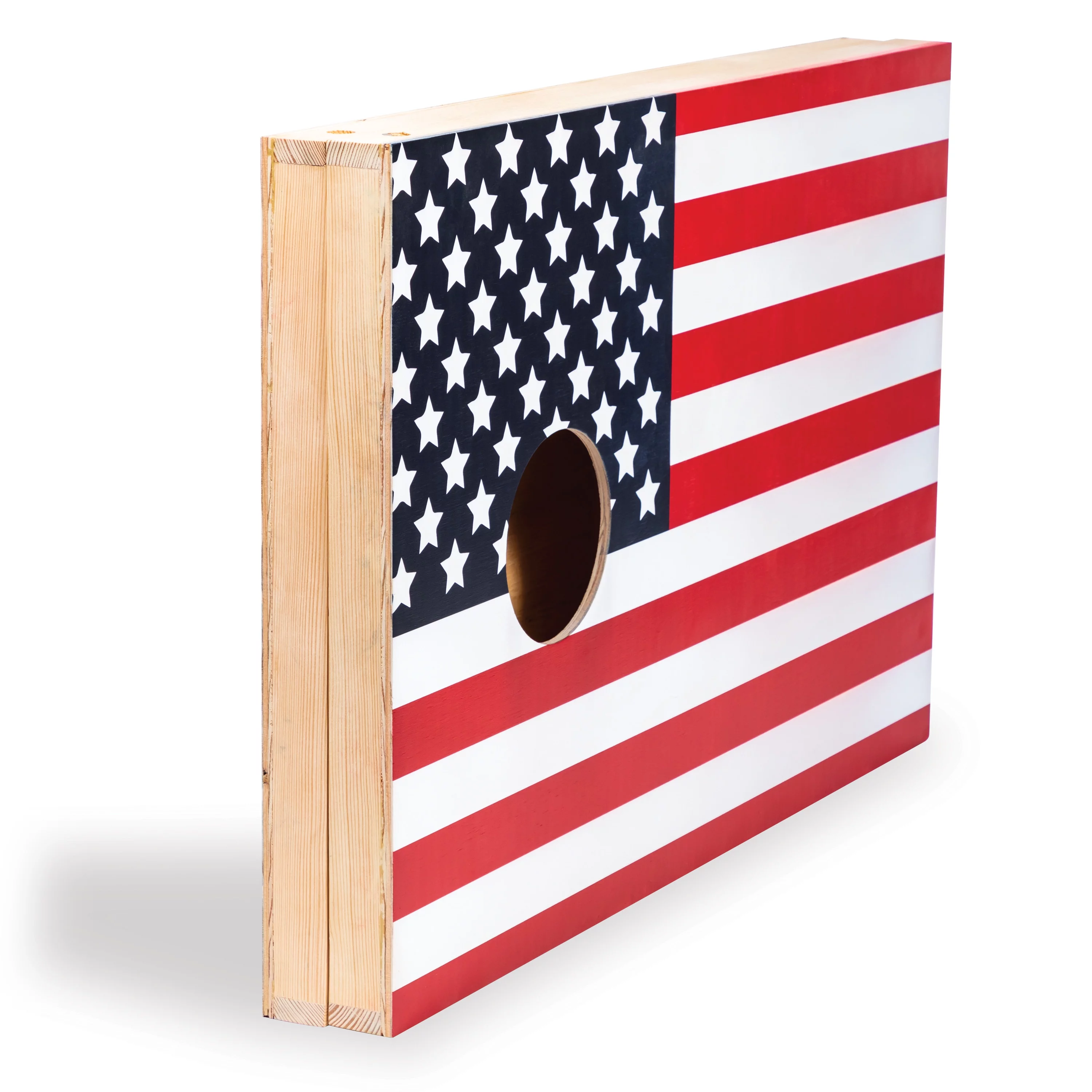 EastPoint Sports 2′ x 3′ American Flag Cornhole Boards – Bean Bag Toss Set with 8 Bean Bags