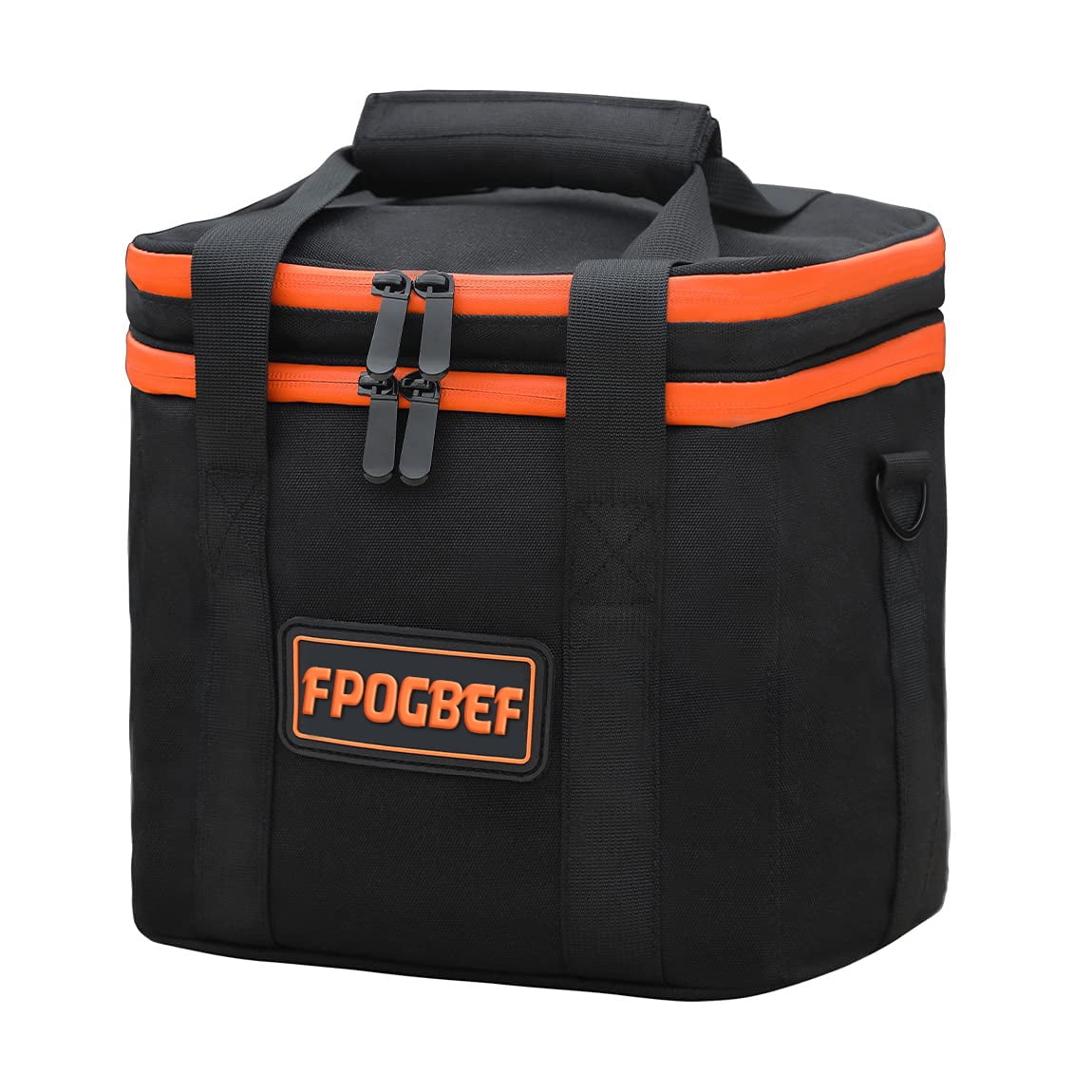 Fpogbef Collapsible Cooler Bag, Waterproof 43L/50 Cans Insulated Soft Cooler Bag, cooler on clearance,Black