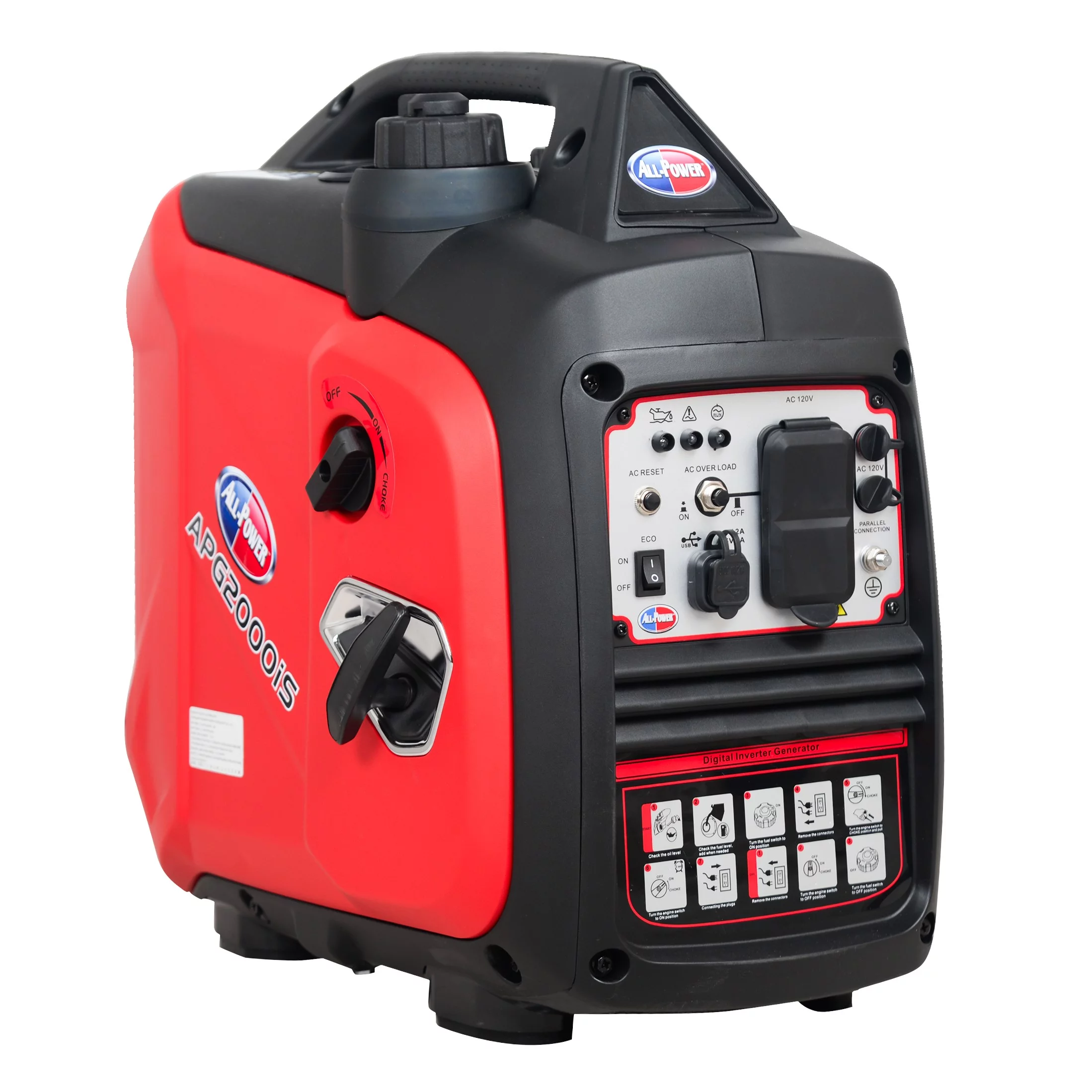 All-Power 2300 Watt Pull Cord Start Inverter Generator