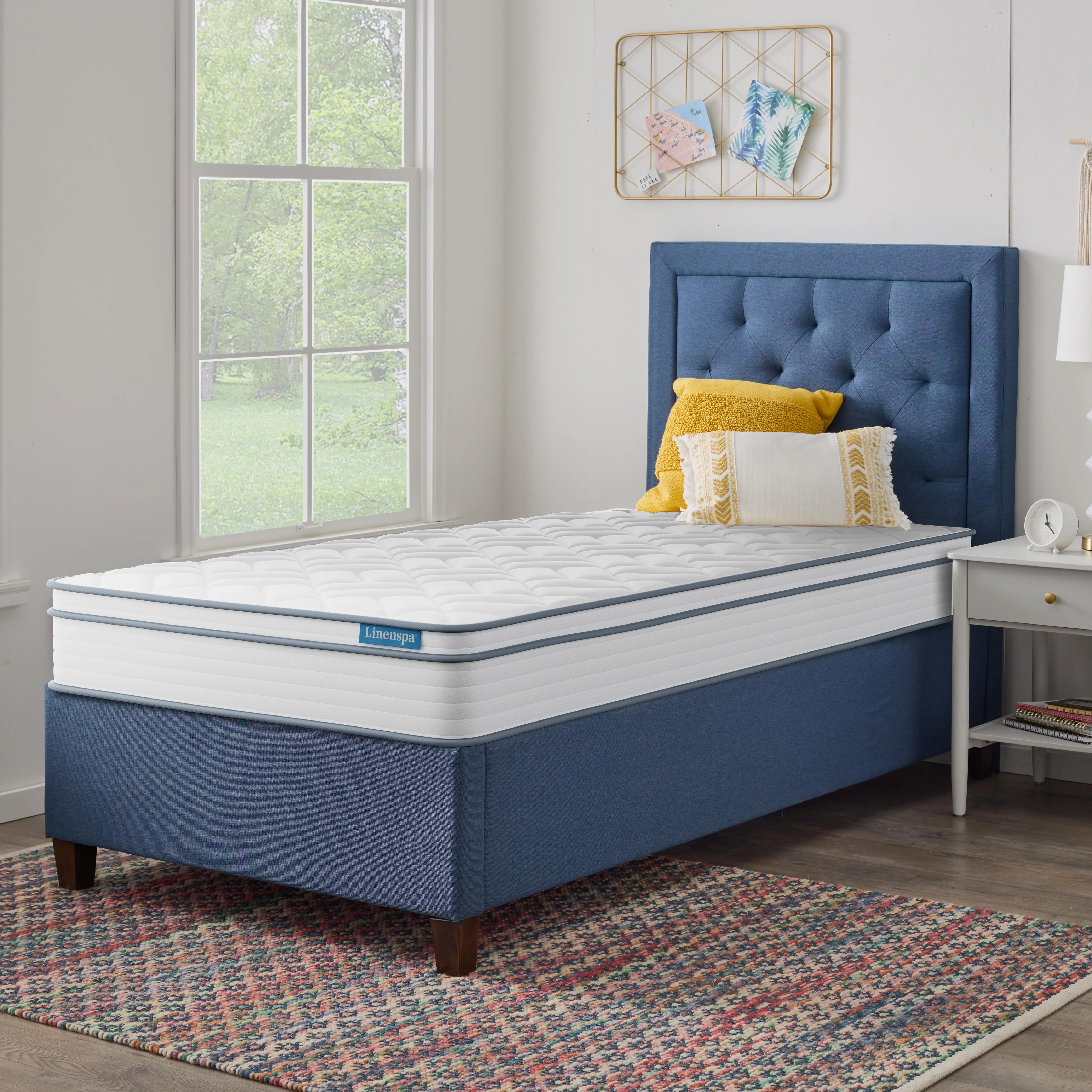 Linenspa Dreamer 8″ Hybrid Mattress, Twin