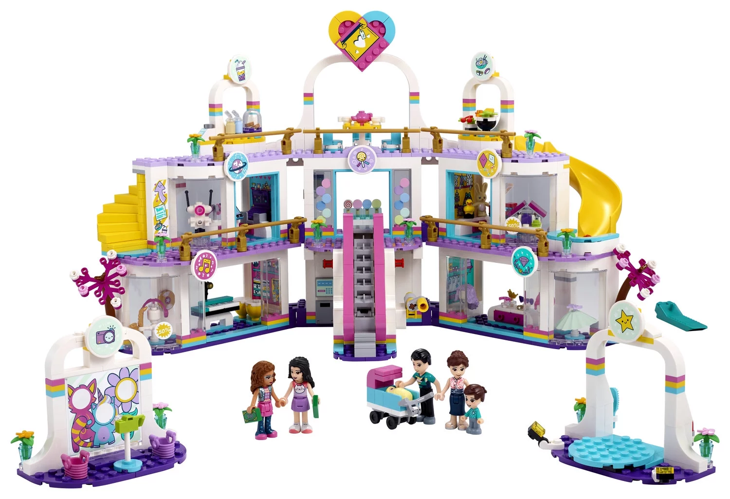 LEGO Friends Heartlake City Shopping Mall 41450 Building Toy for Kids (1,032 Pieces)