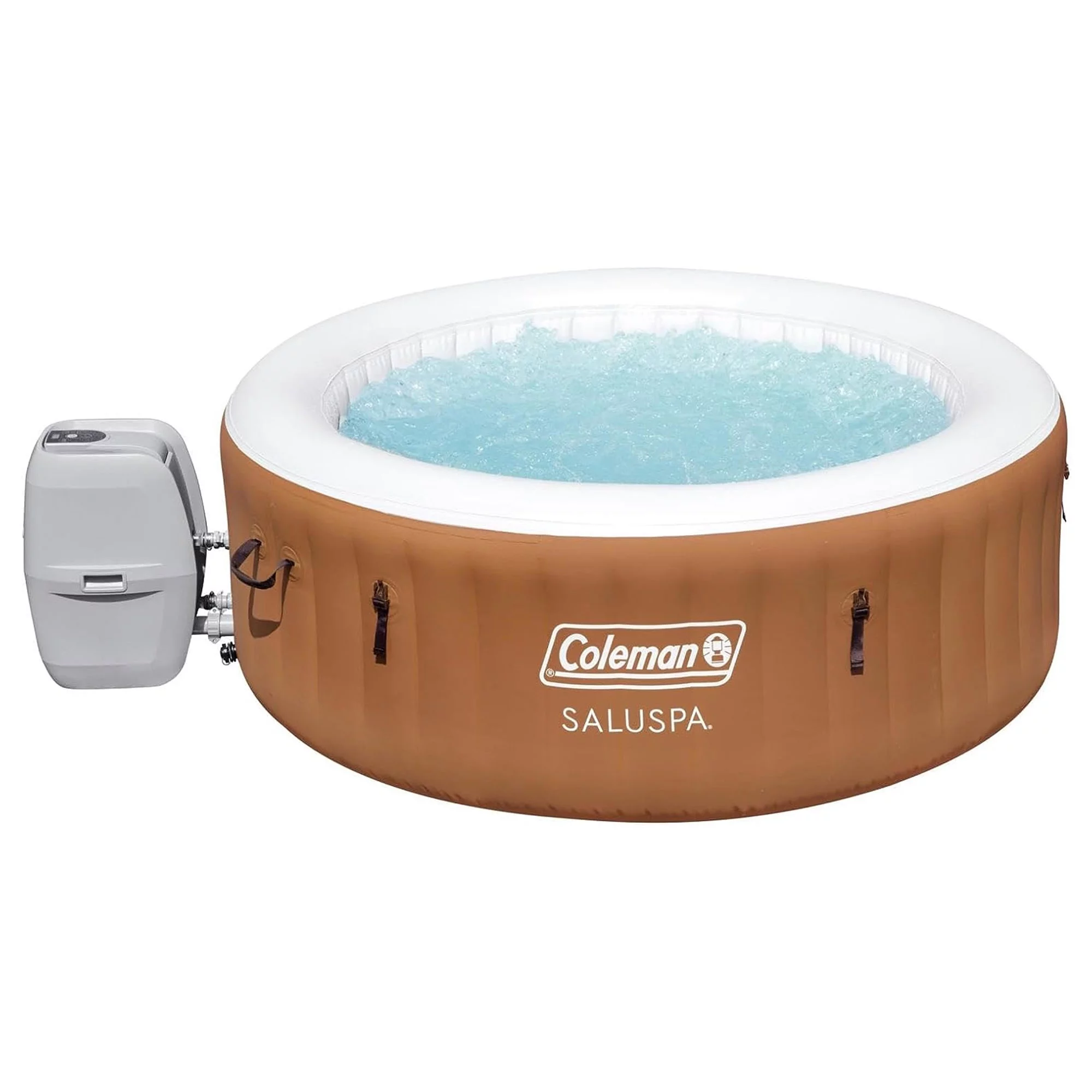 Bestway Coleman Miami AirJet Inflatable Hot Tub with EnergySense Cover