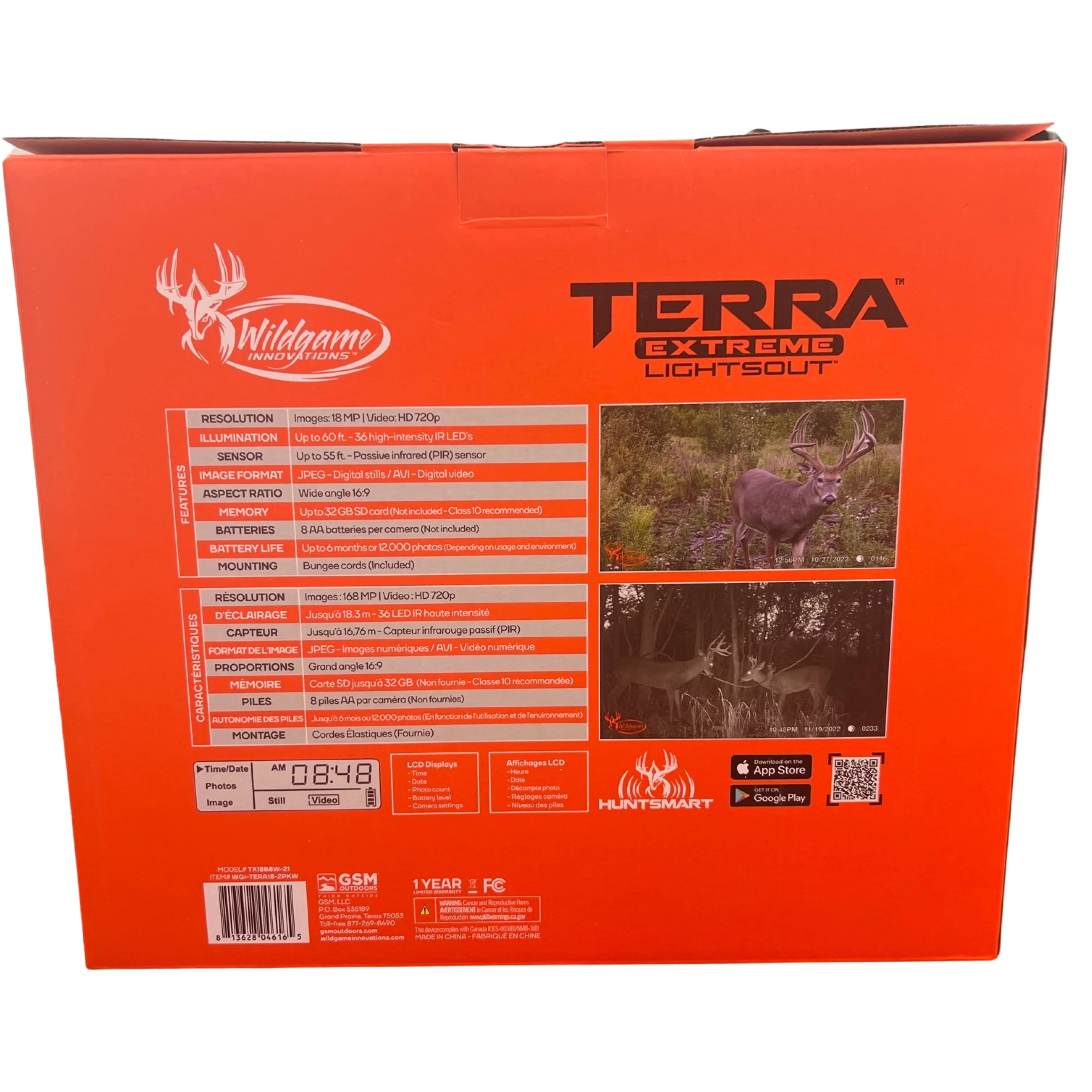 Wildgame Innovations 2-Pack Terra Extreme Lightsout 18MP Trail Camera Bundle