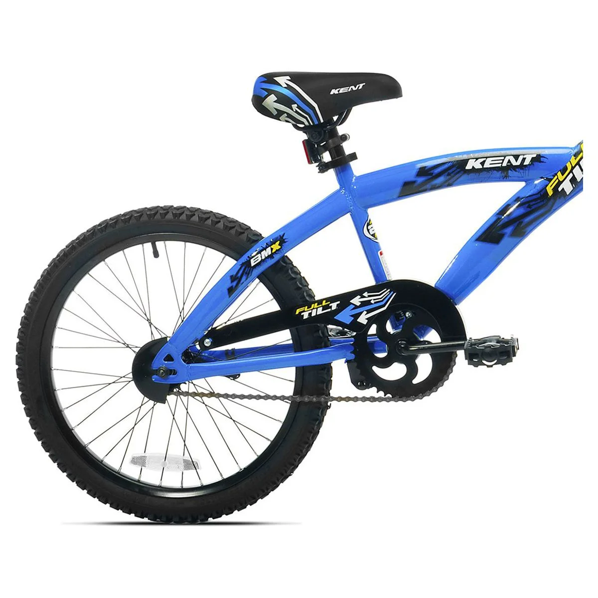 Kent 20″ Full Tilt Kids Steel BMX Bike with Steel Rims & Freestyle Tires, Blue