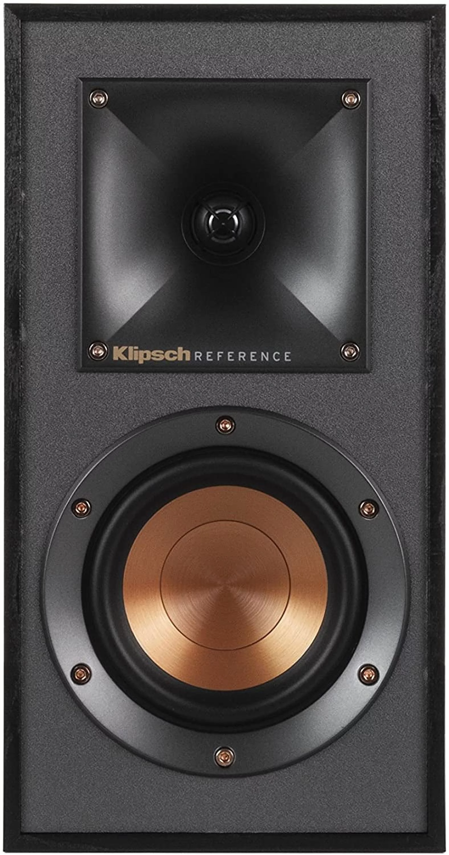 Klipsch R-41M Reference 4″ 50W Bookshelf Speakers – Pair (Black Wood Vinyl)