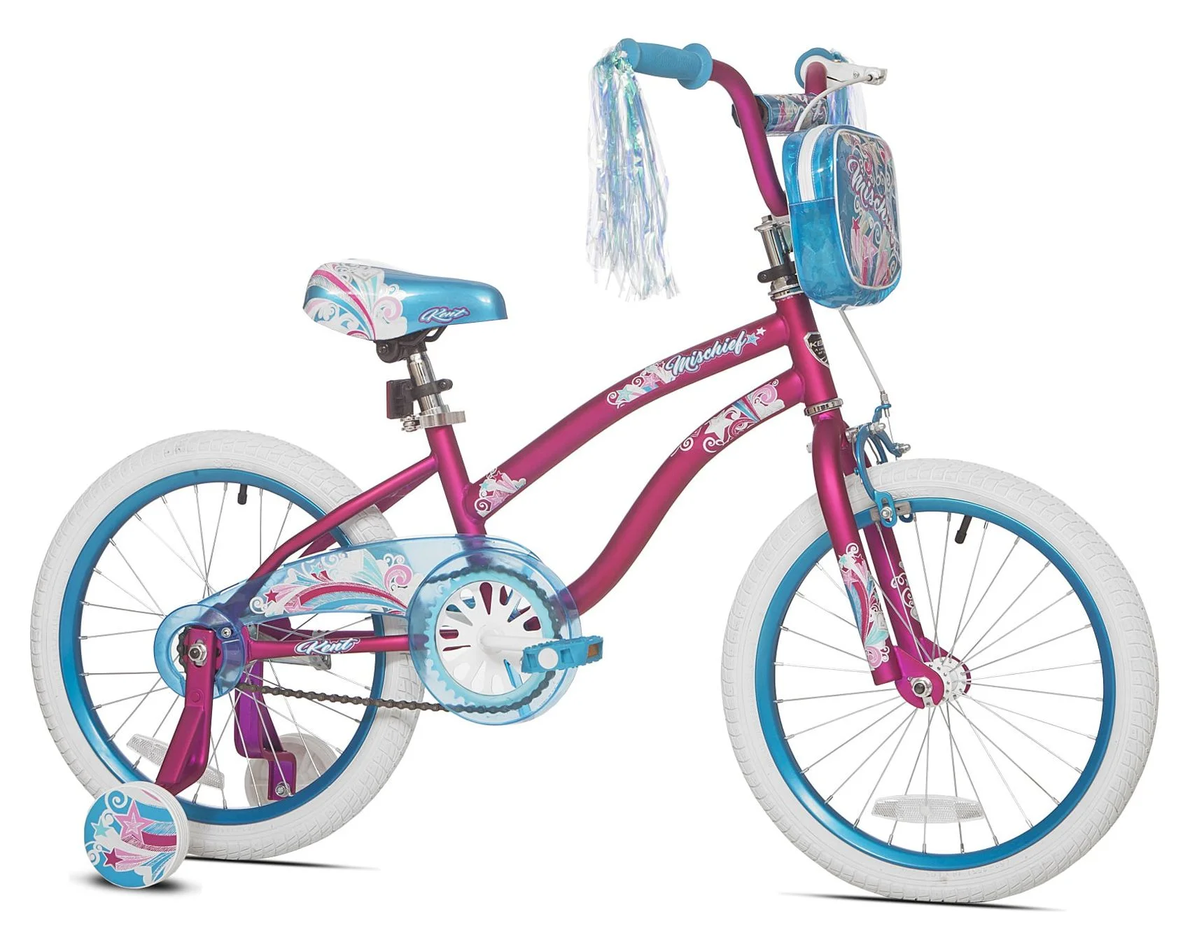 Kent 18 in. Mischief Girl’s Child Bike, Pink and Blue